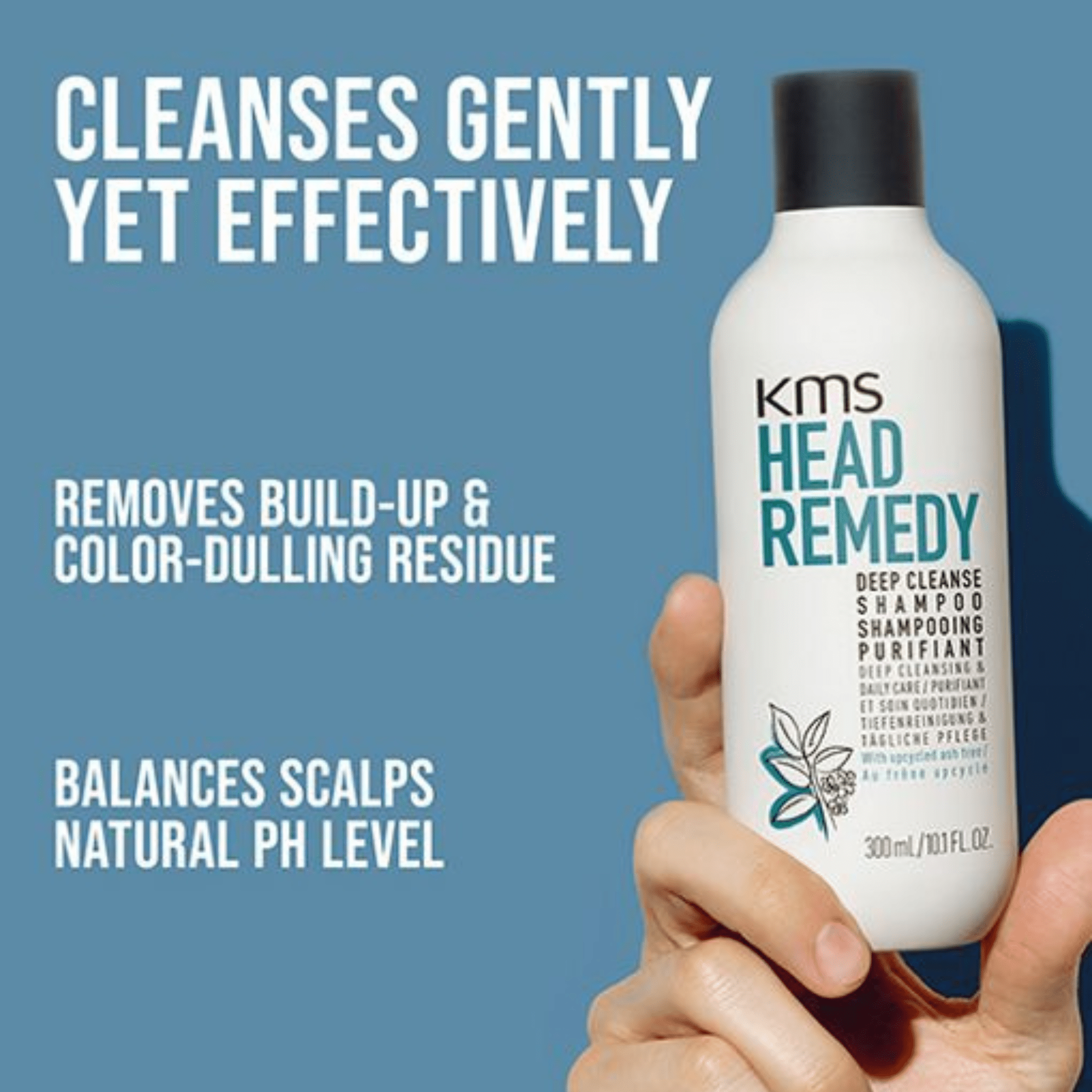 KMS. Shampoing Purifiant Head Remedy - 300 ml - Concept C. Shop