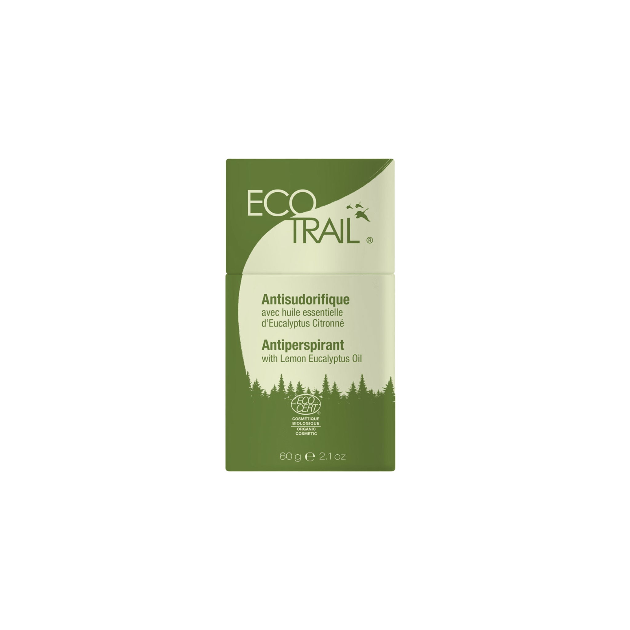 Laboratoires Druide. Antisudorifique Eucalyptus Citronné Bio Eco Trail - 60 g - Concept C. Shop