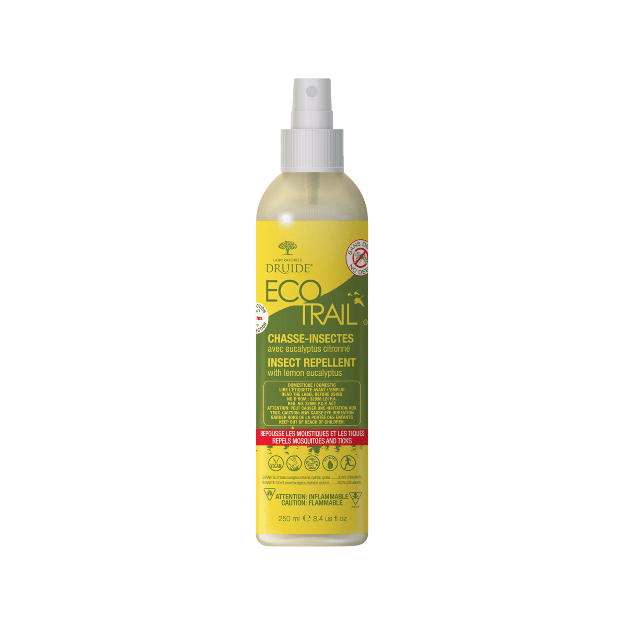Laboratoires Druide. Chasse - Insectes avec Eucalyptus Citronné Eco Trail - 250 ml - Concept C. Shop