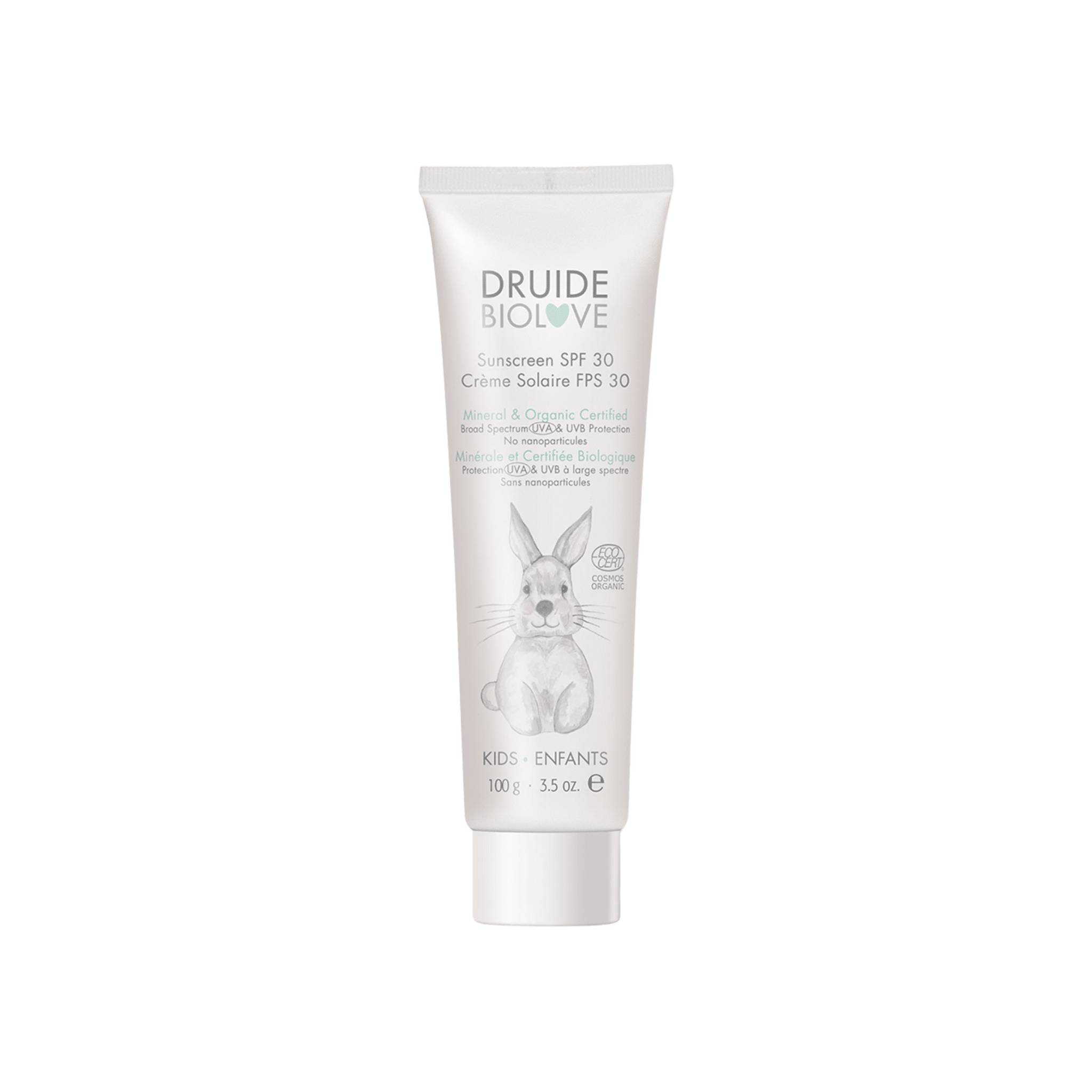 Laboratoires Druide. Crème Solaire pour Enfants FPS 30 BioLove - 100 g - Concept C. Shop