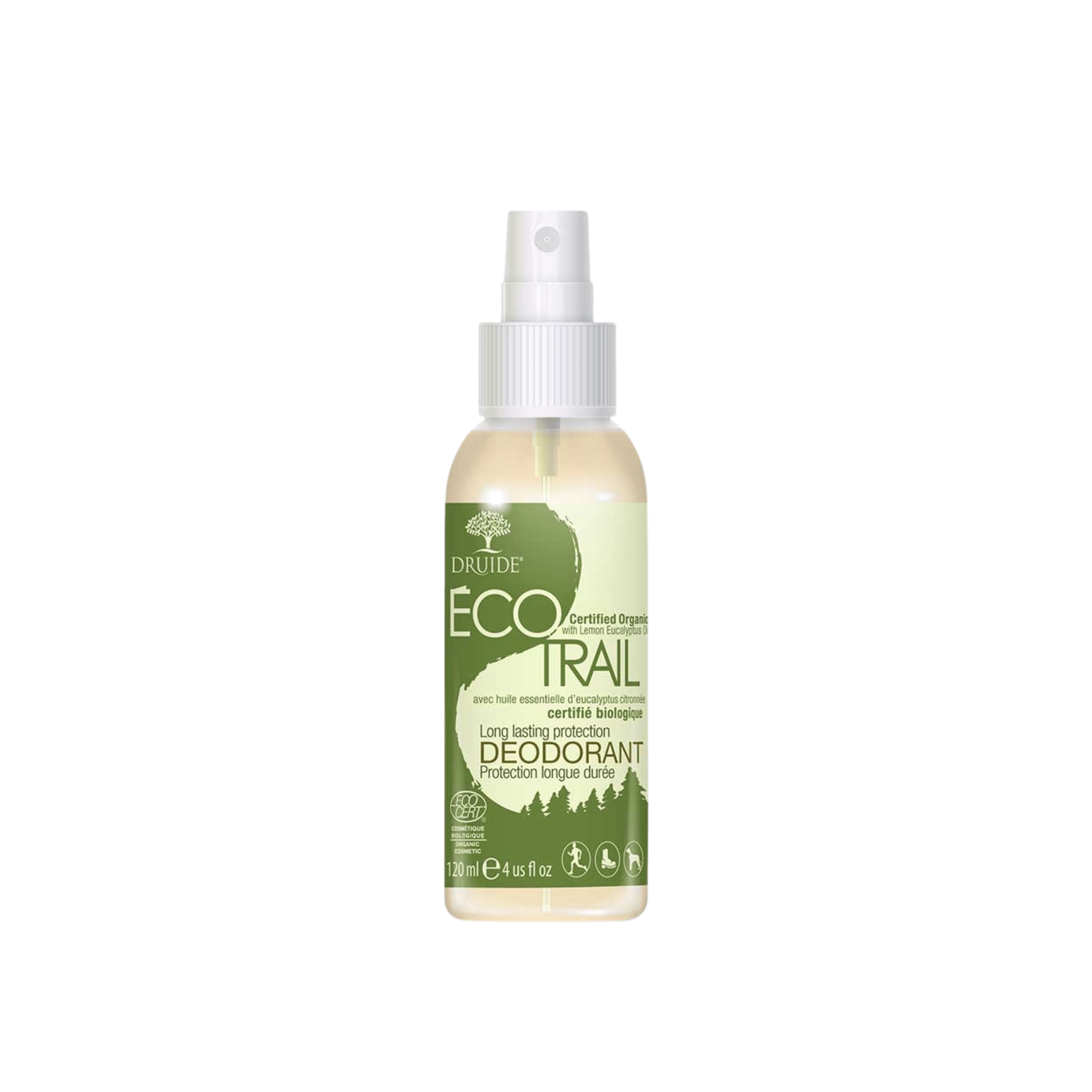Laboratoires Druide. Déodorant en Vaporisateur Longue Durée Eco Trail - 120 ml - Concept C. Shop