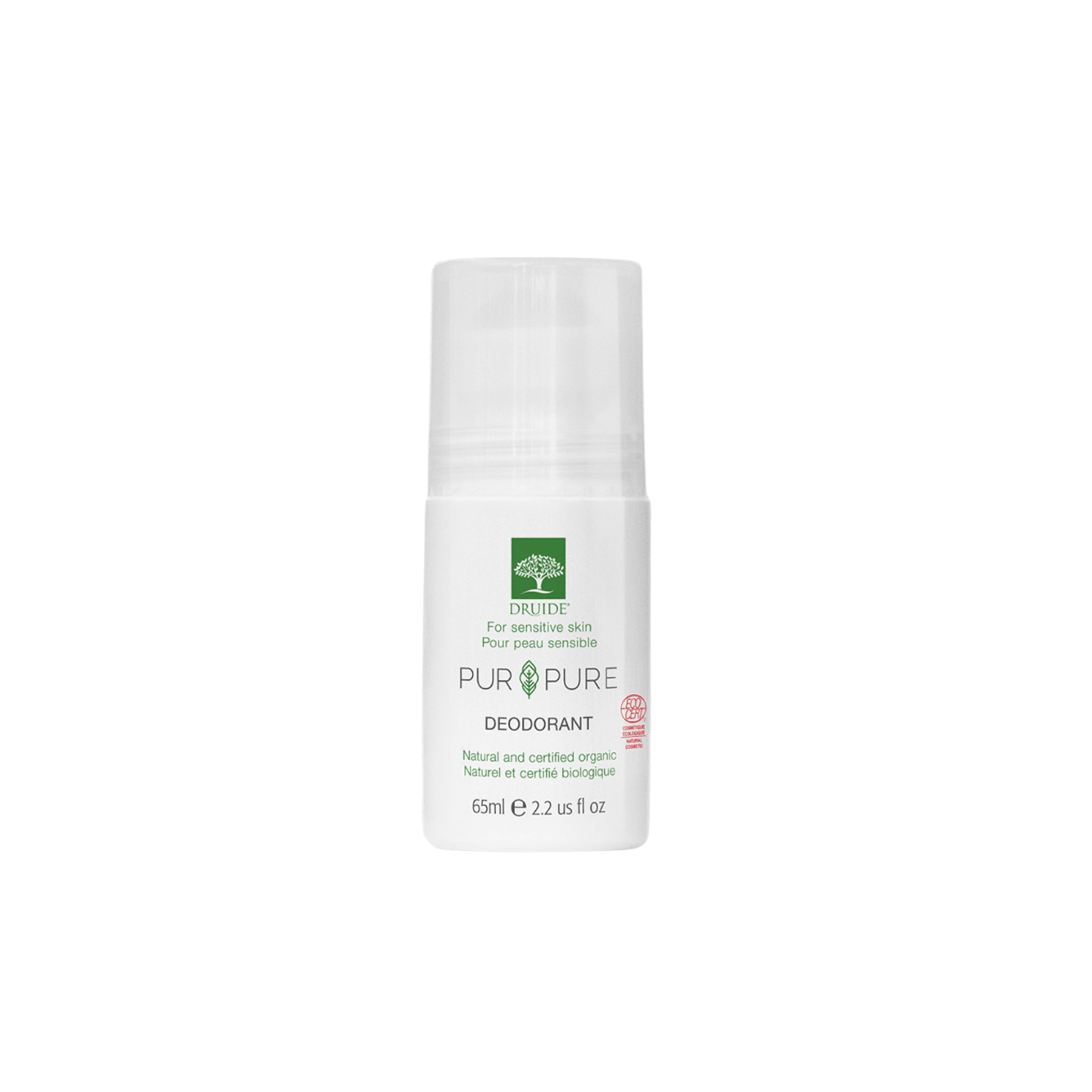 Laboratoires Druide. Déodorant pour Peau Sensible Pur&Pure - 65 ml - Concept C. Shop