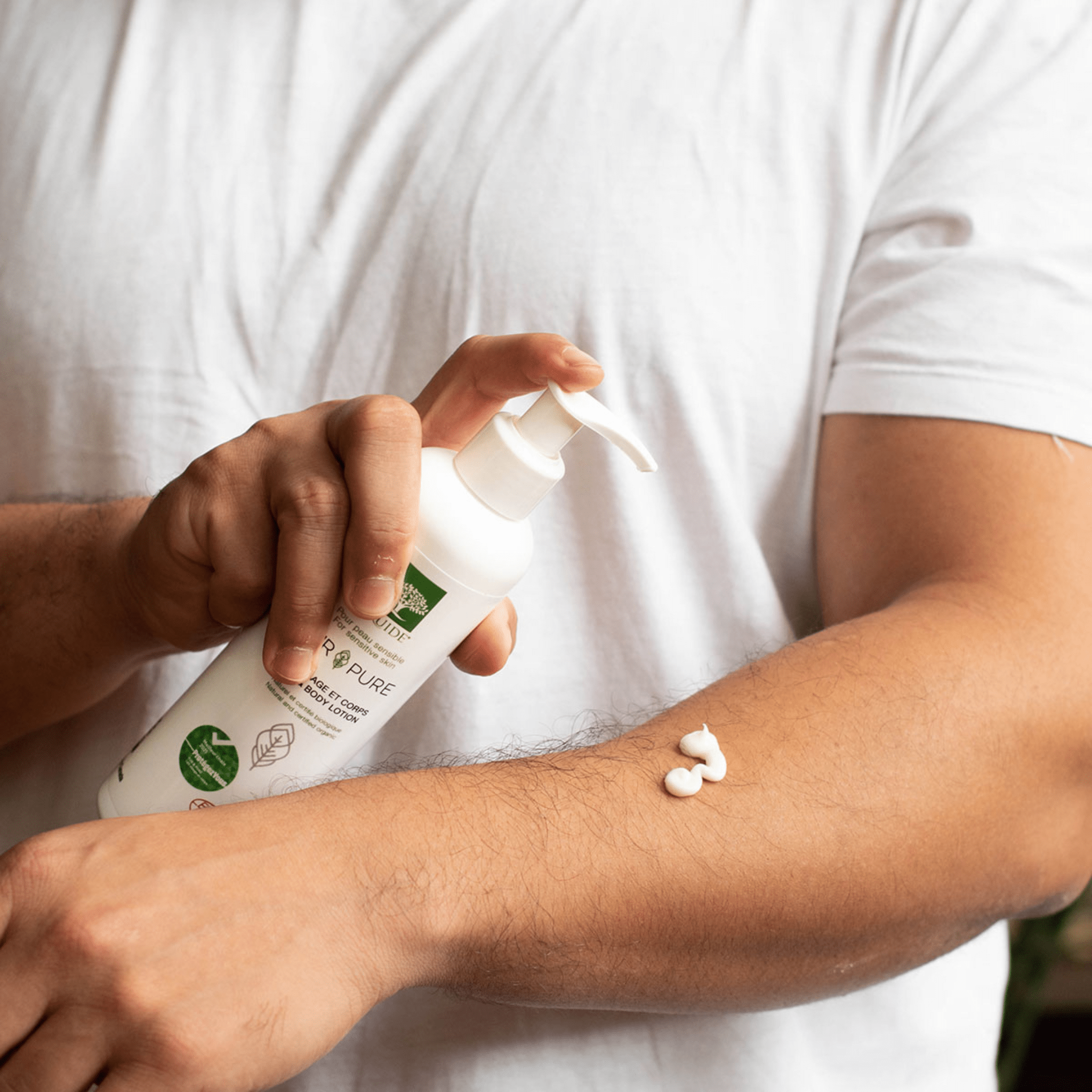 Laboratoires Druide. Lait Corps et Visage pour Peau Sensible Pur&Pure - 250 ml - Concept C. Shop