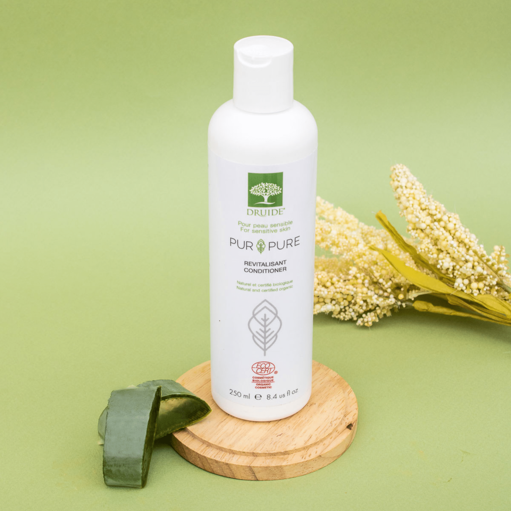 Laboratoires Druide. Revitalisant pour Peau Sensible Pur&Pure - 250 ml - Concept C. Shop