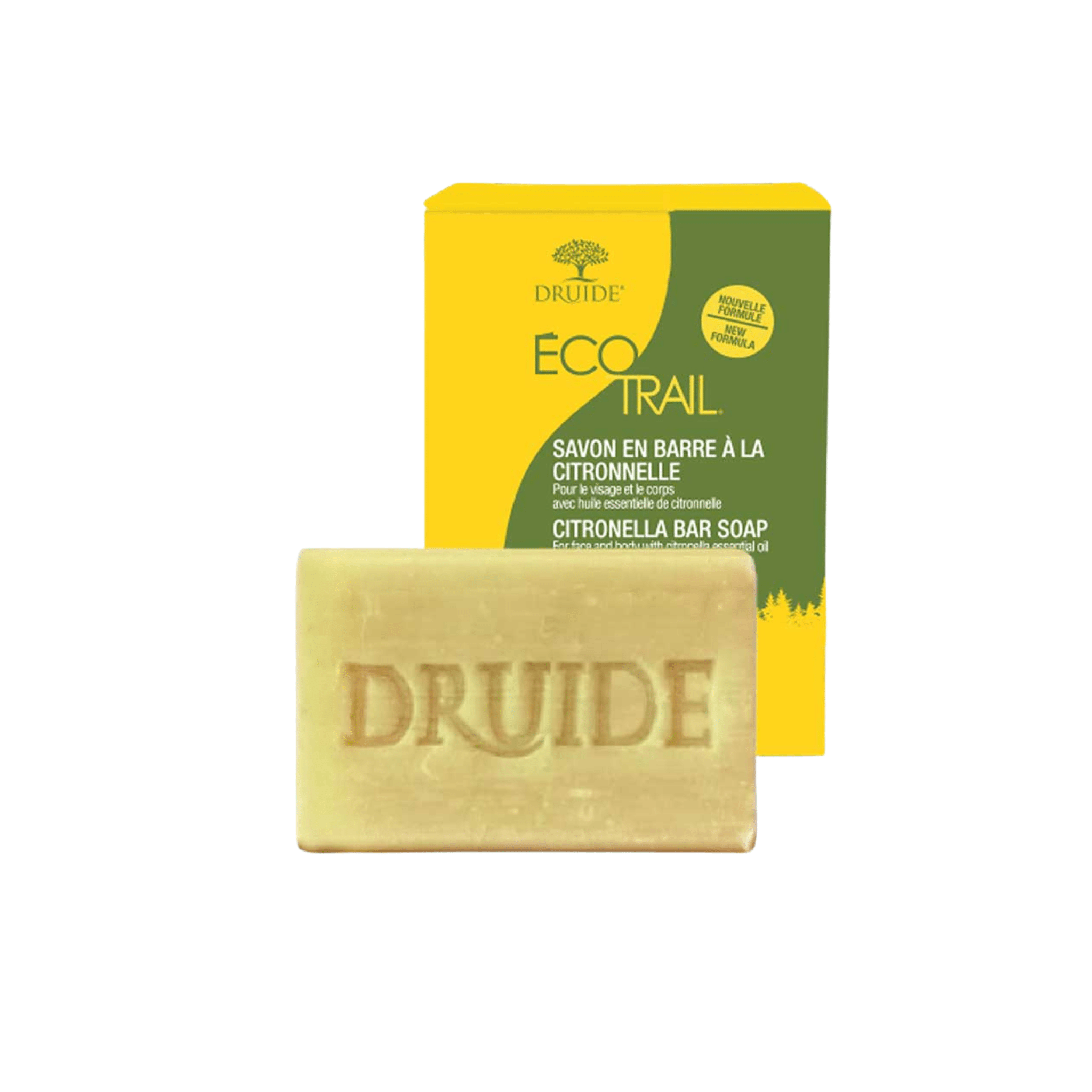 Laboratoires Druide. Savon en Barre Plein - Air Citronelle Eco Trail - 105 g - Concept C. Shop