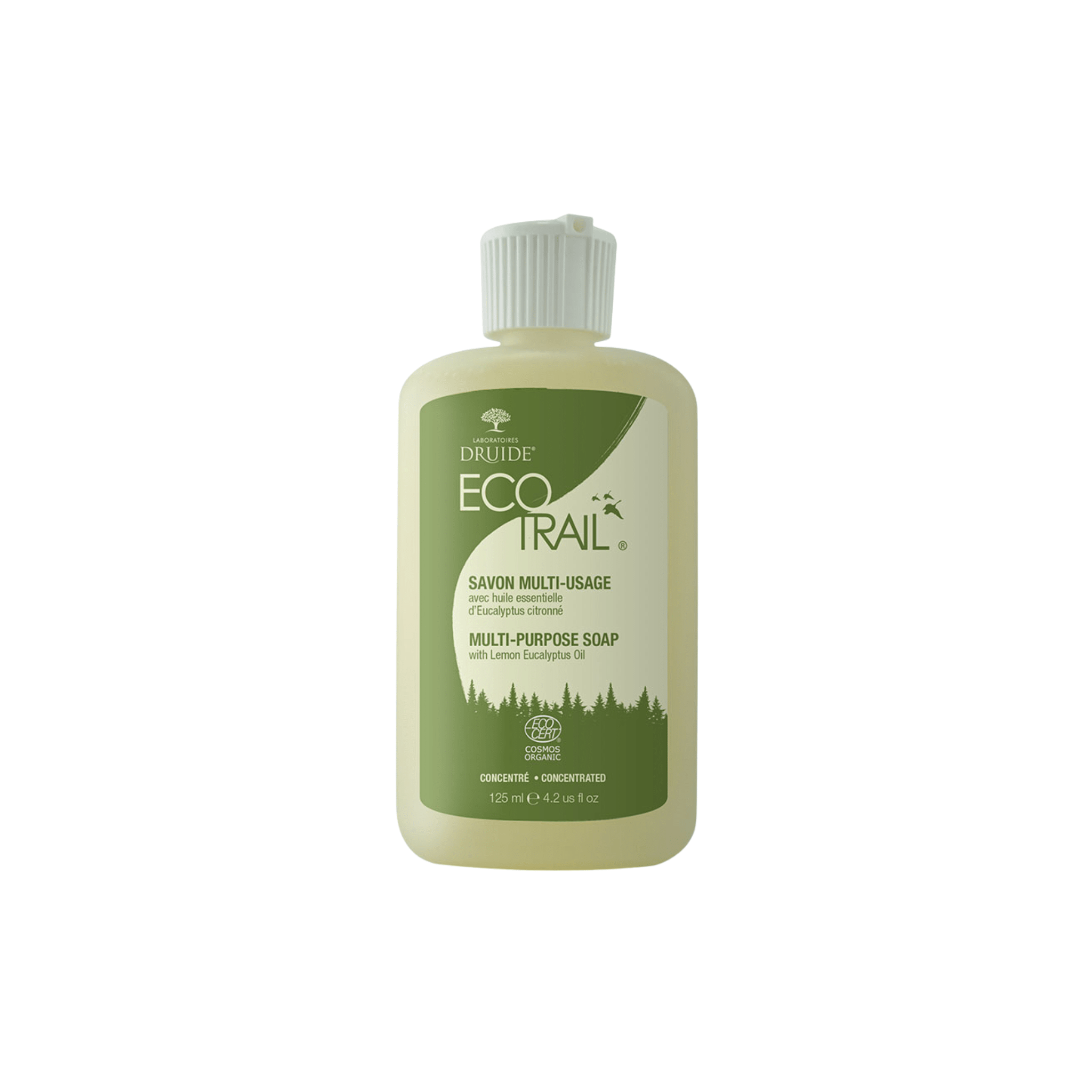 Laboratoires Druide. Savon Multi - Usages Eucalyptus Citronné Eco Trail - 125 ml - Concept C. Shop