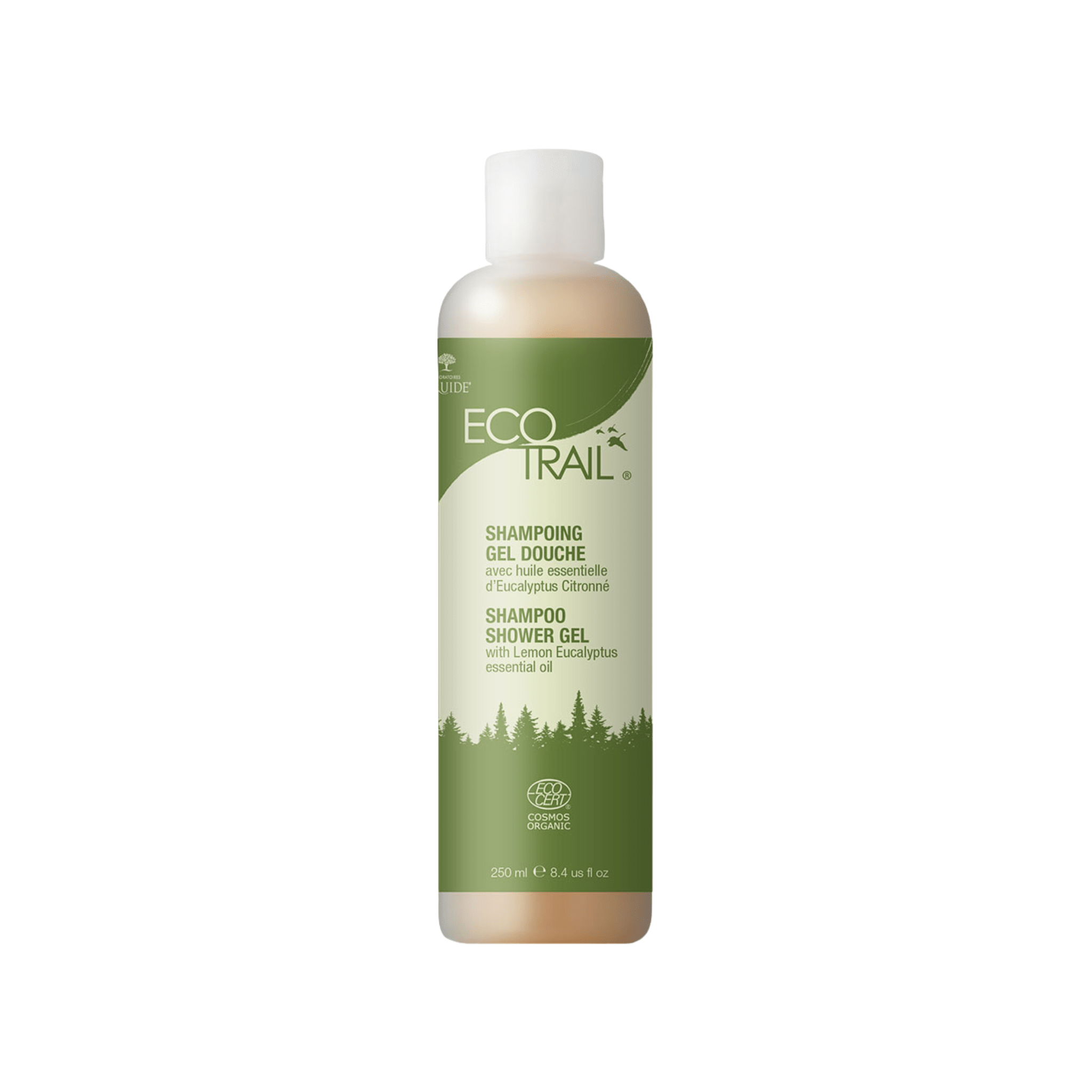 Laboratoires Druide. Shampoing et Gel Douche Eucalyptus Eco Trail - 250 ml - Concept C. Shop