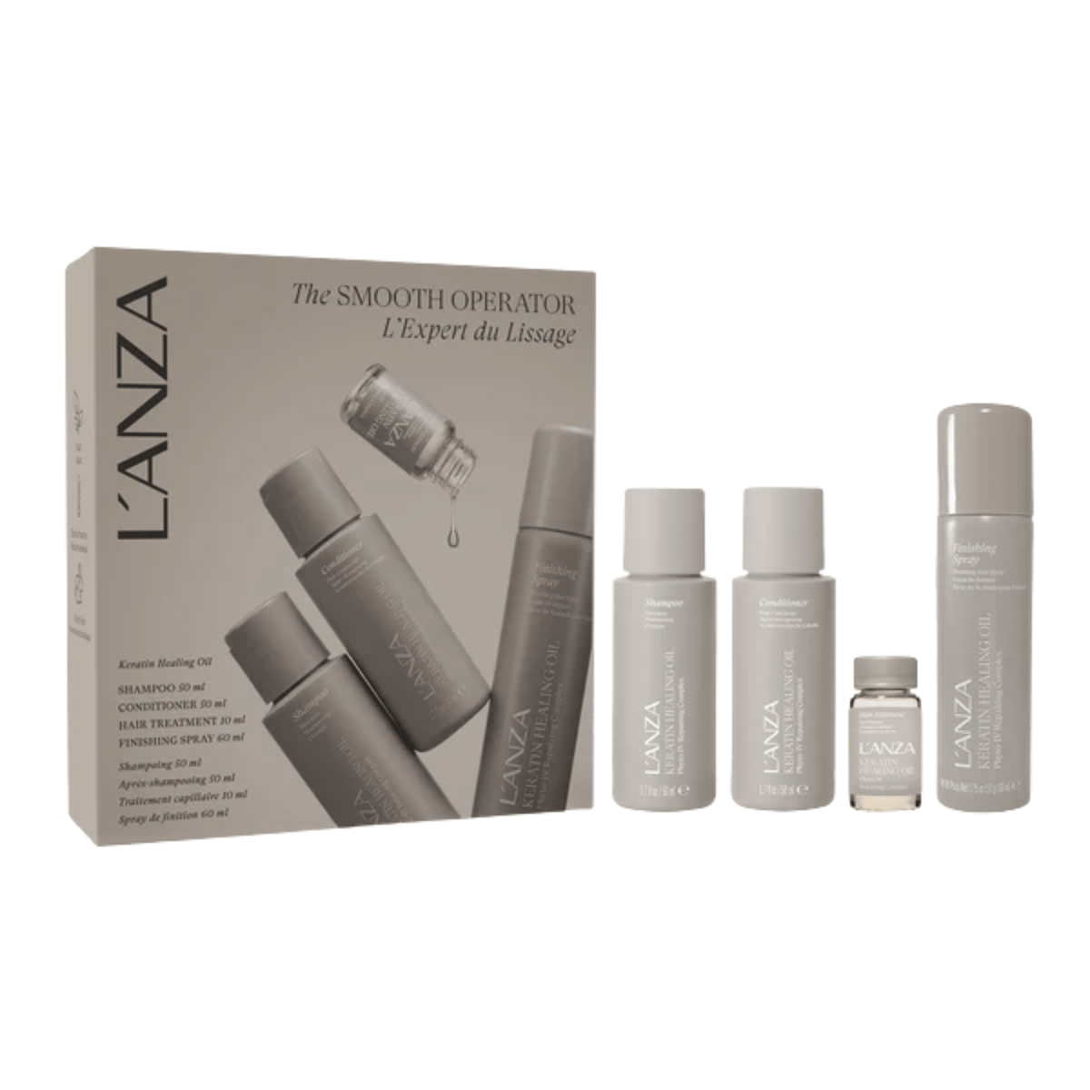 L'Anza. Coffret Découverte Des Fêtes - Keratin Healing Oil - Concept C. Shop