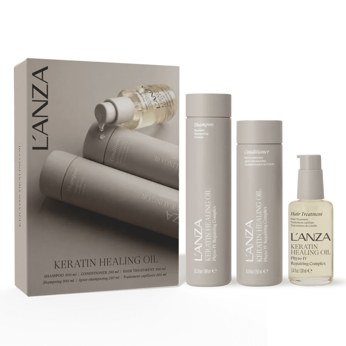 L'Anza. Coffret Des Fêtes - Keratin Healing Oil - Concept C. Shop