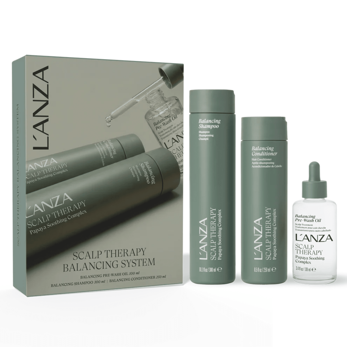 L'Anza. Coffret Des Fêtes - Scalp Therapy Équilibrant - Concept C. Shop