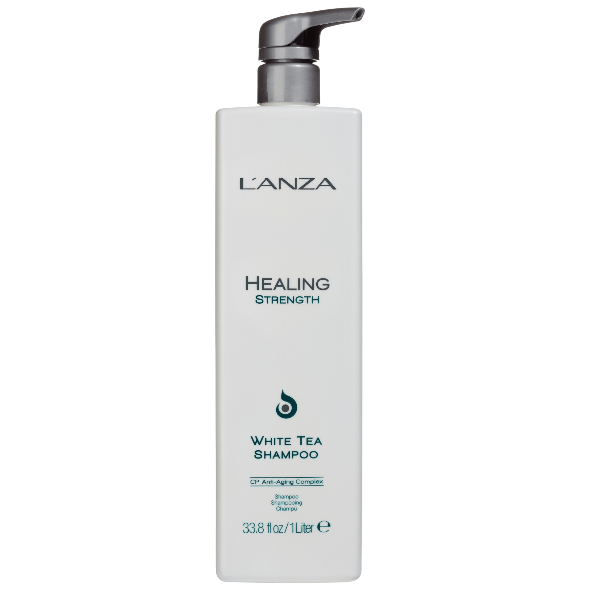 L'Anza. Healing Strength Shampoing White Tea - 1000 ml - Concept C. Shop