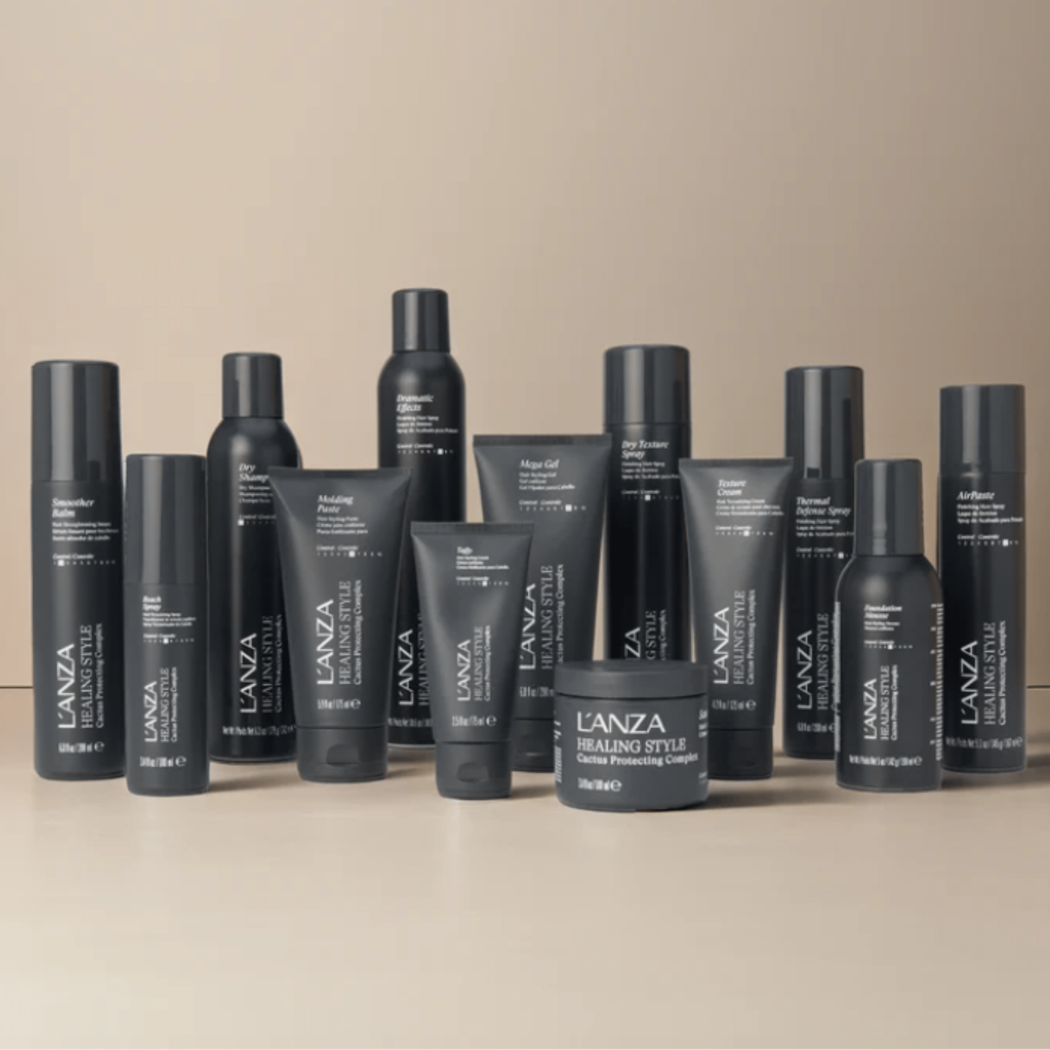 L'Anza. Healing Style Laque De Finition Spray Texture Sèche Complexe Protecteur Au Cactus - 300 ml - Concept C. Shop