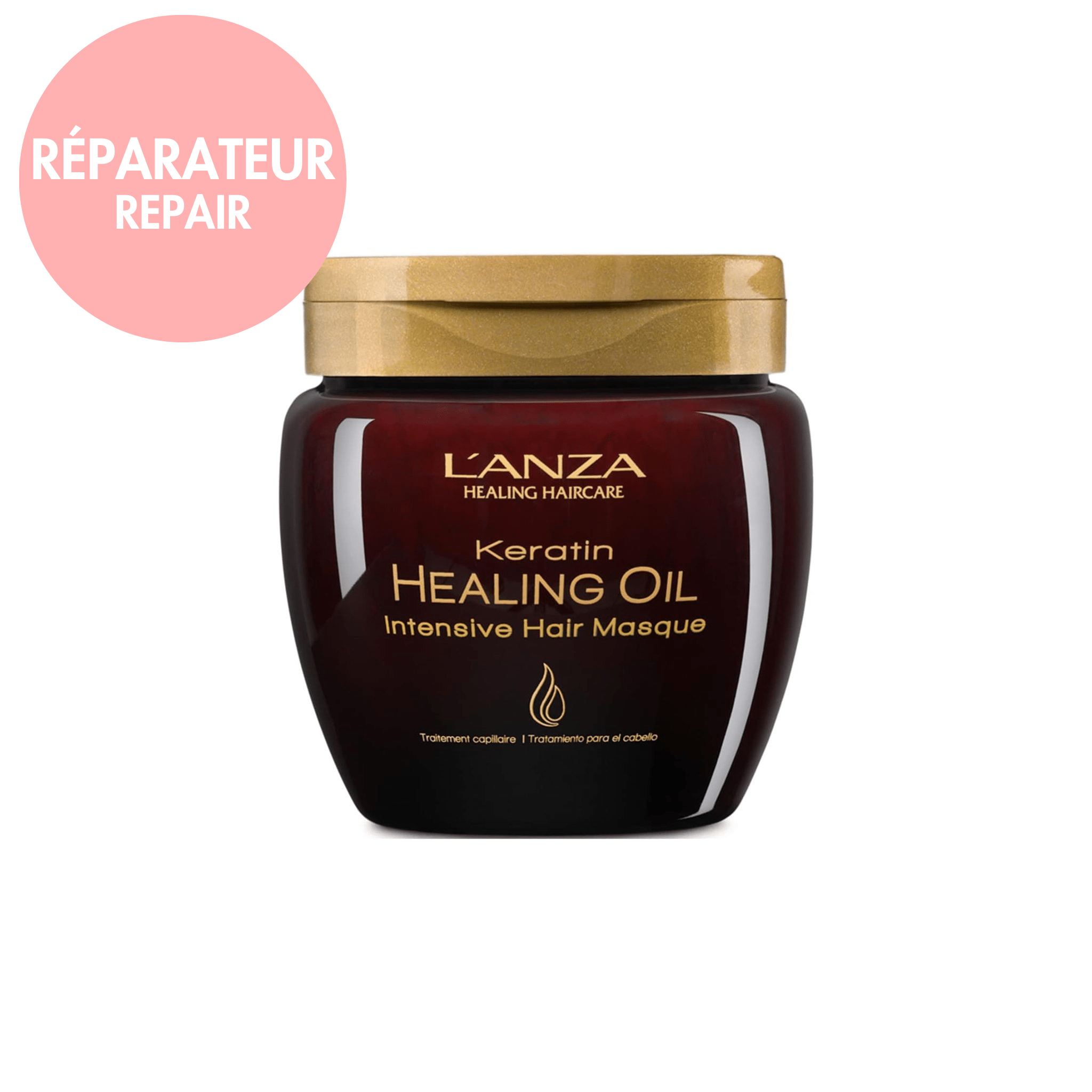 L'Anza. Keratin Healing Oil Masque Intensif - 210 ml - Concept C. Shop