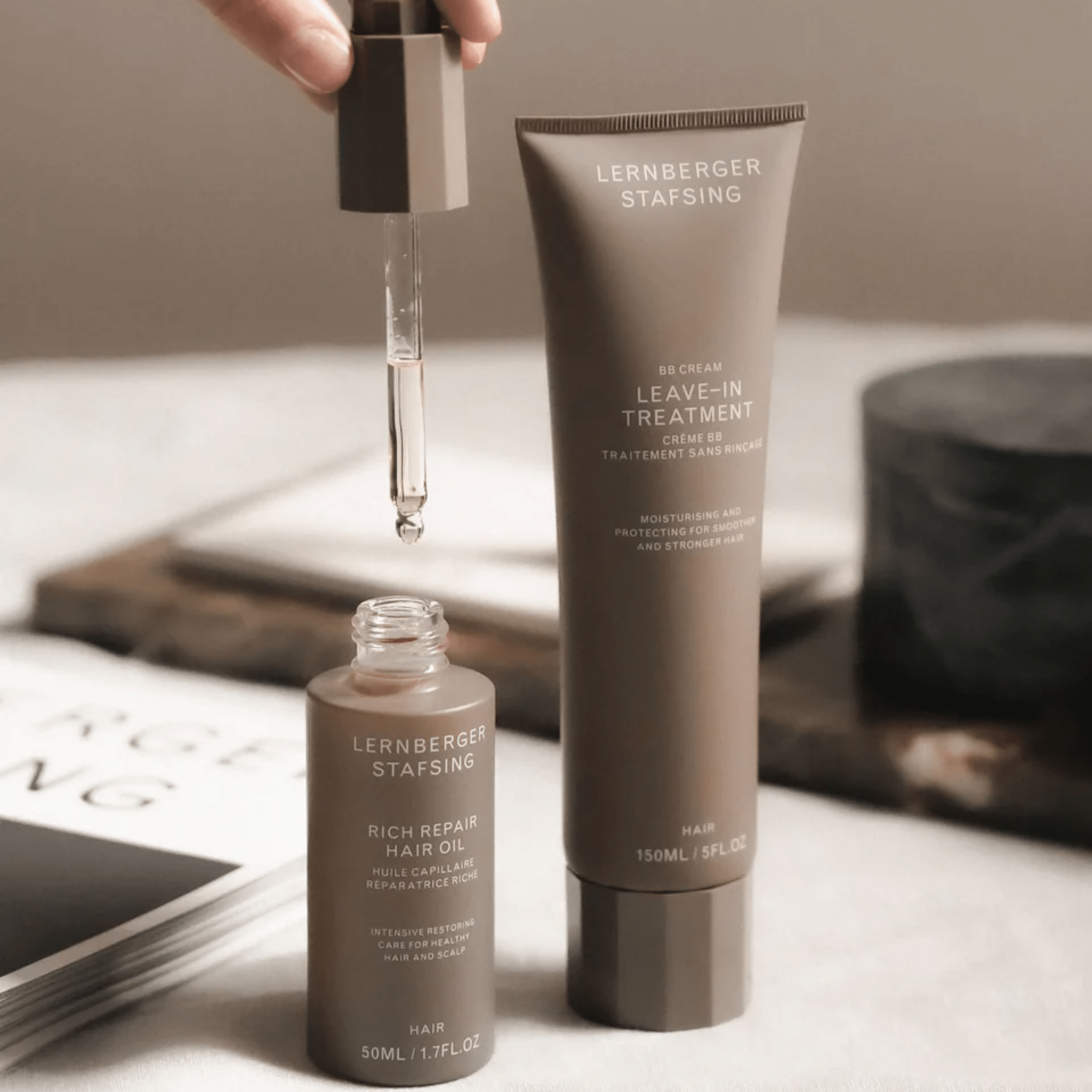 Lernberger Stafsing. Huile Capillaire Réparatrice Riche - 50 ml - Concept C. Shop
