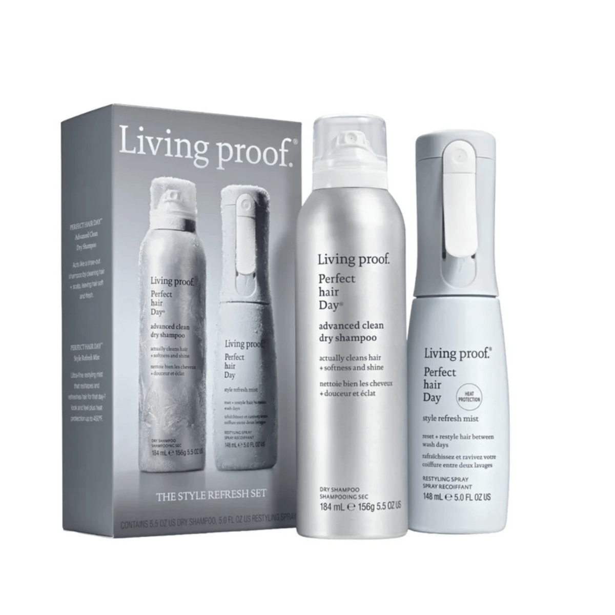 Living Proof. Coffret Style Refresh - Perfect Hair Day Advanced et Style Refresh Mist - Concept C. Shop