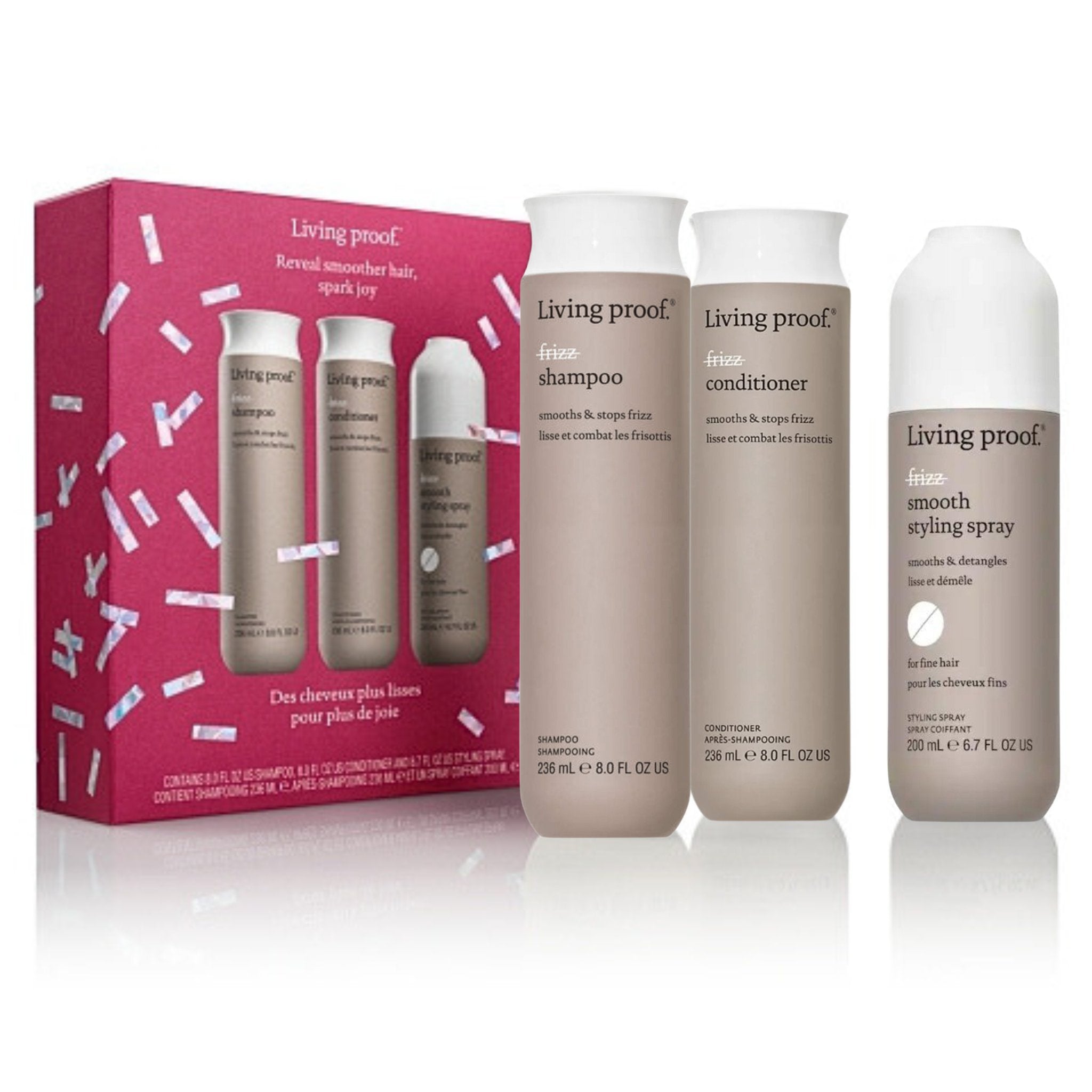 Living Proof. Coffret Trio des Fêtes No Frizz - Concept C. Shop