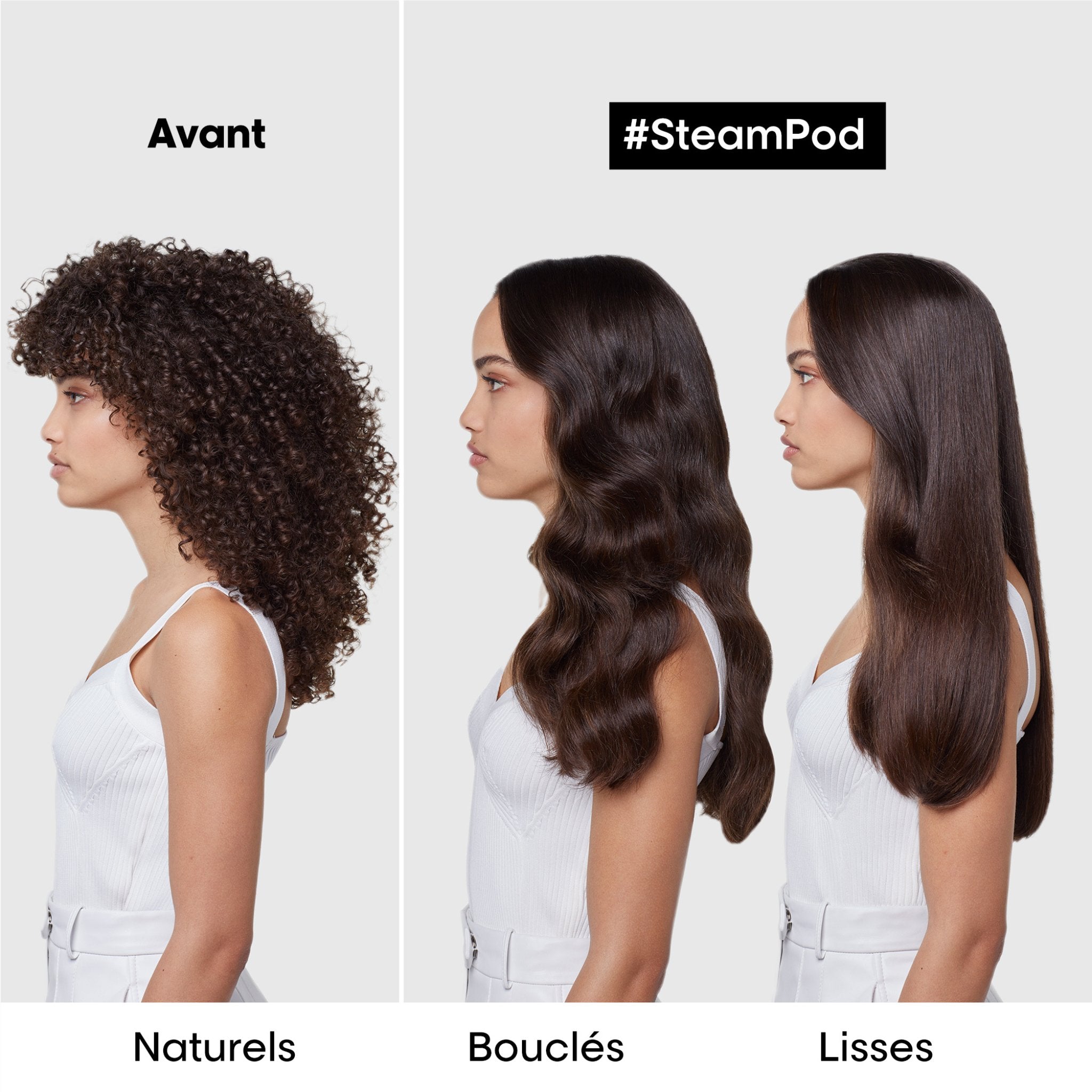 L'Oréal. Ensemble Steampod 4.0 & Sérum (Expédition à partir du 14 octobre 2024) - Concept C. Shop