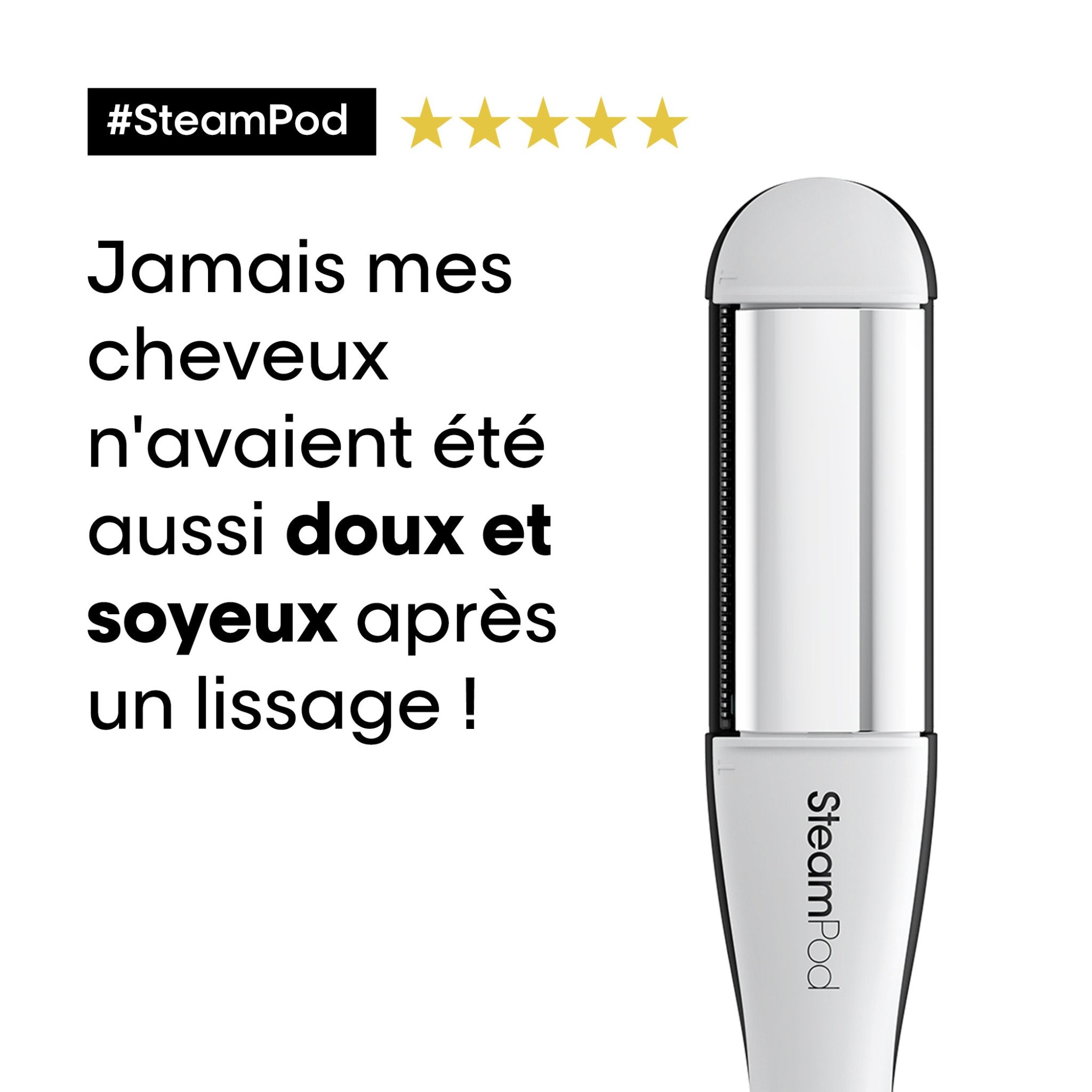 L'Oréal. Ensemble Steampod 4.0 & Sérum (Expédition à partir du 14 octobre 2024) - Concept C. Shop