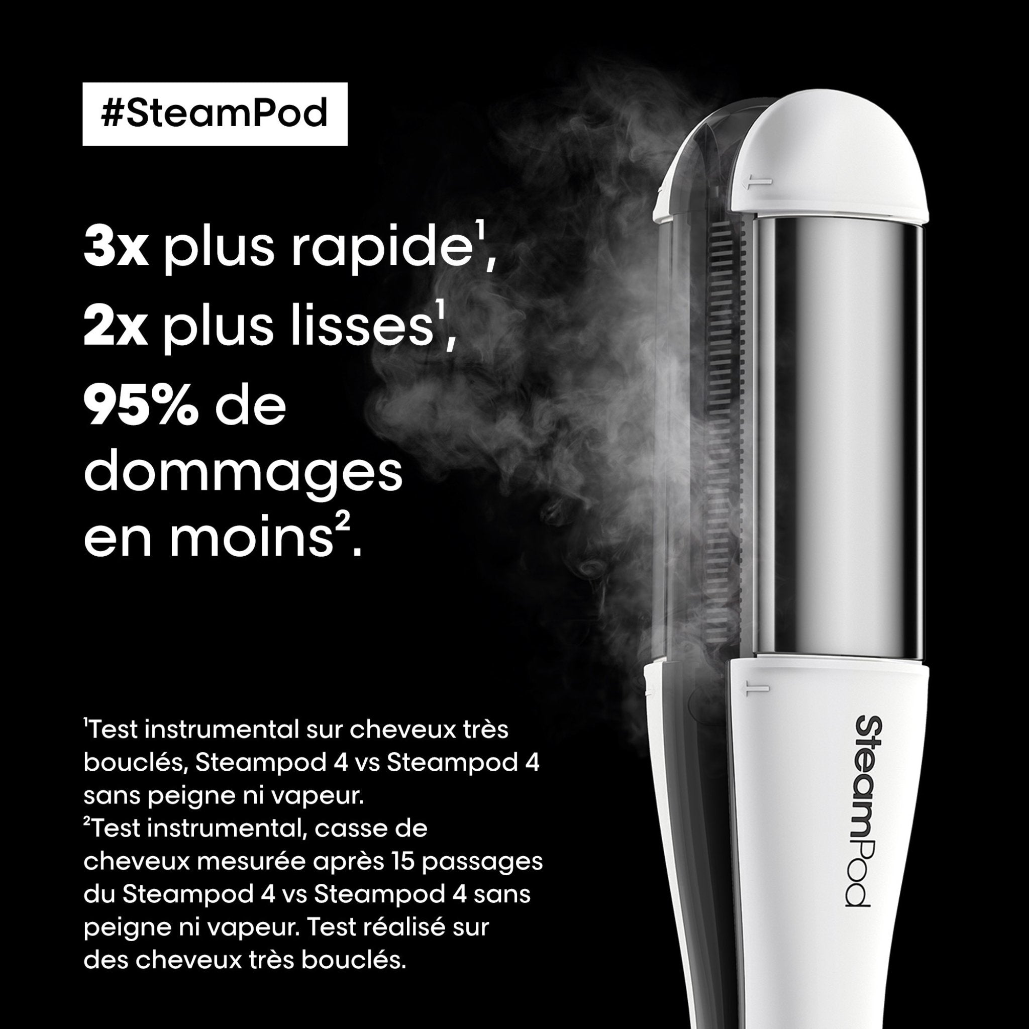 L'Oréal. Ensemble Steampod 4.0 & Sérum (Expédition à partir du 14 octobre 2024) - Concept C. Shop