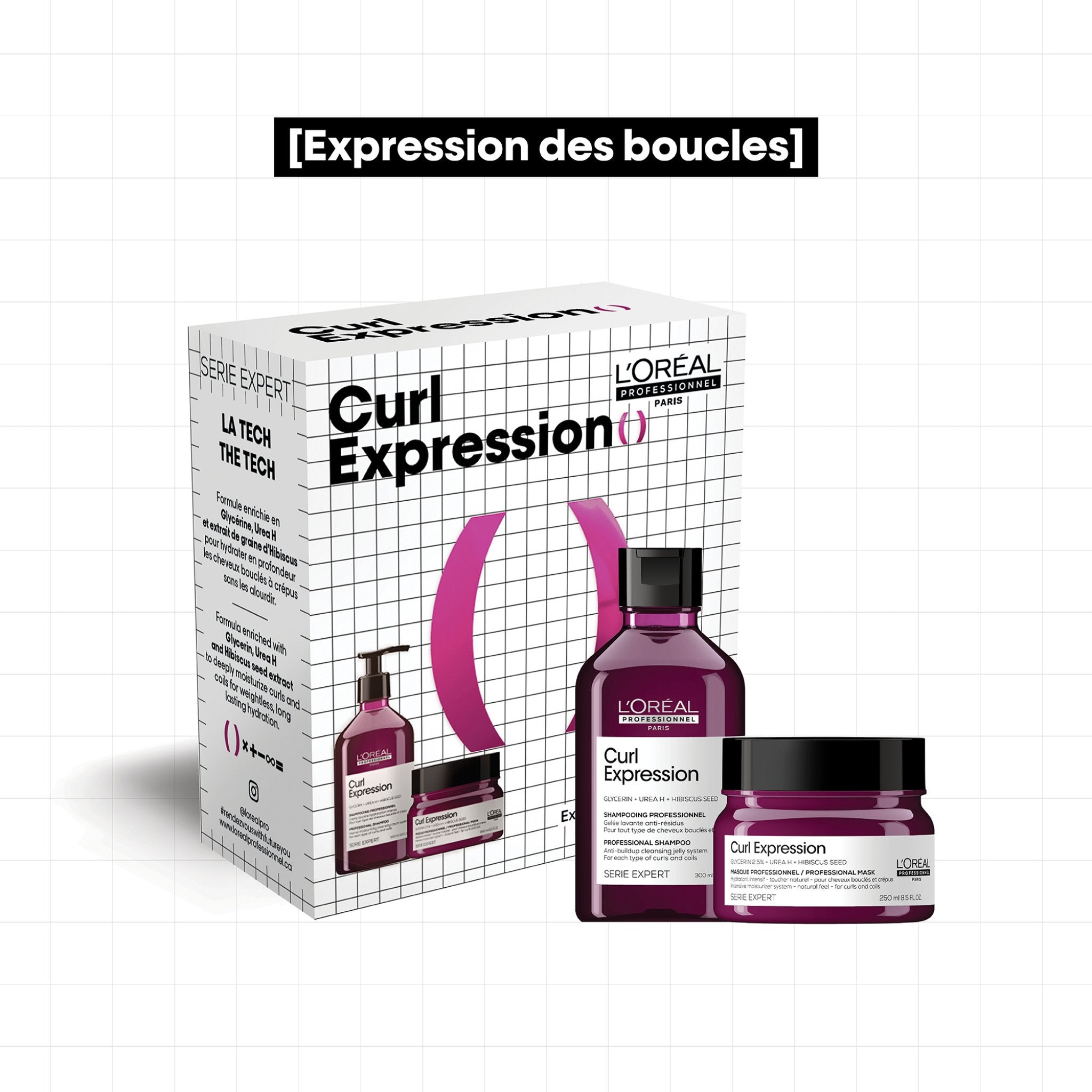 L'Oréal. Série Expert Coffret des Fêtes Curl Expression - Concept C. Shop