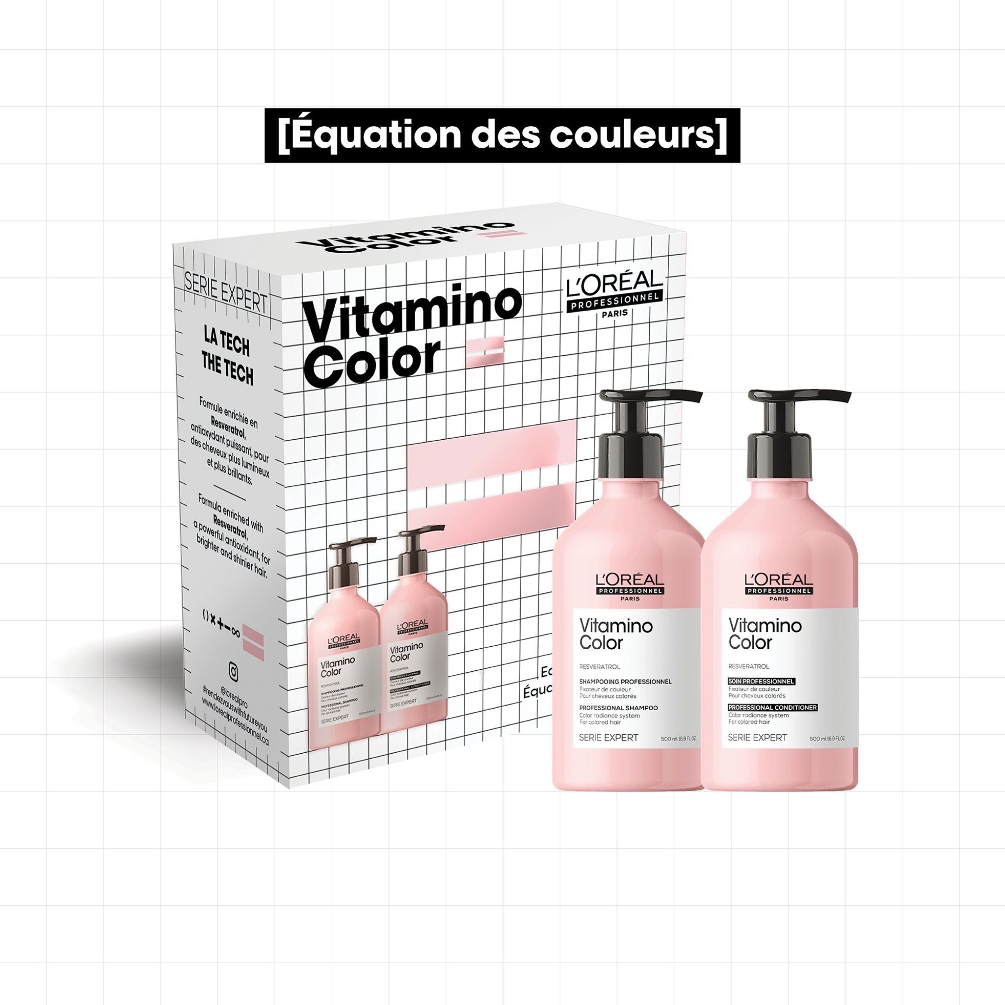 L'Oréal. Série Expert Coffret des Fêtes Vitamino Color - Concept C. Shop