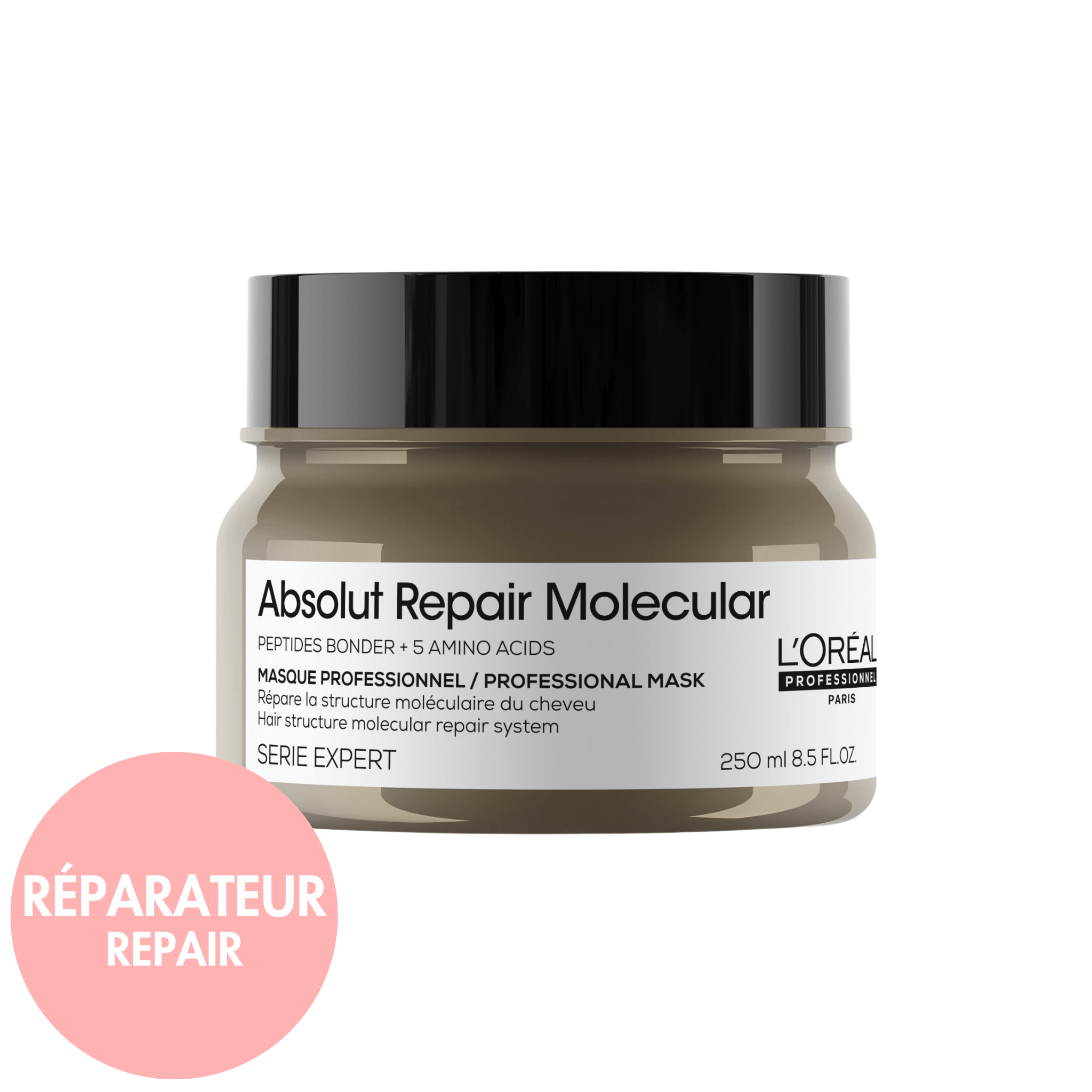 L'Oréal. Série Expert Masque Absolut Repair Molecular - 250 ml - Concept C. Shop