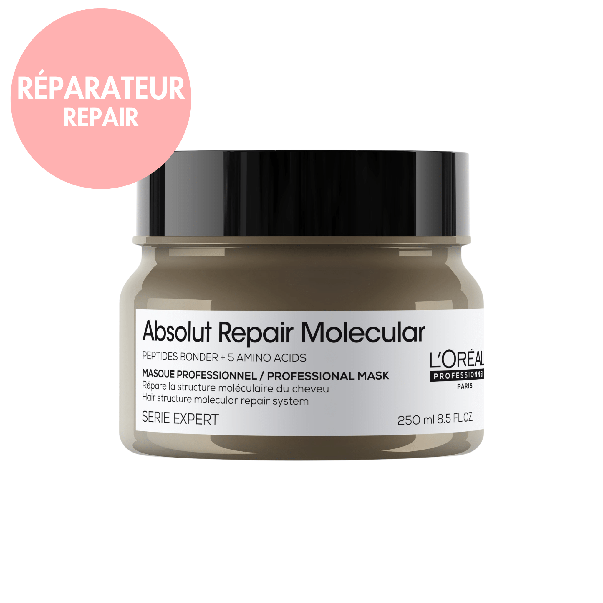 L'Oréal. Série Expert Masque Absolut Repair Molecular - 250 ml - Concept C. Shop