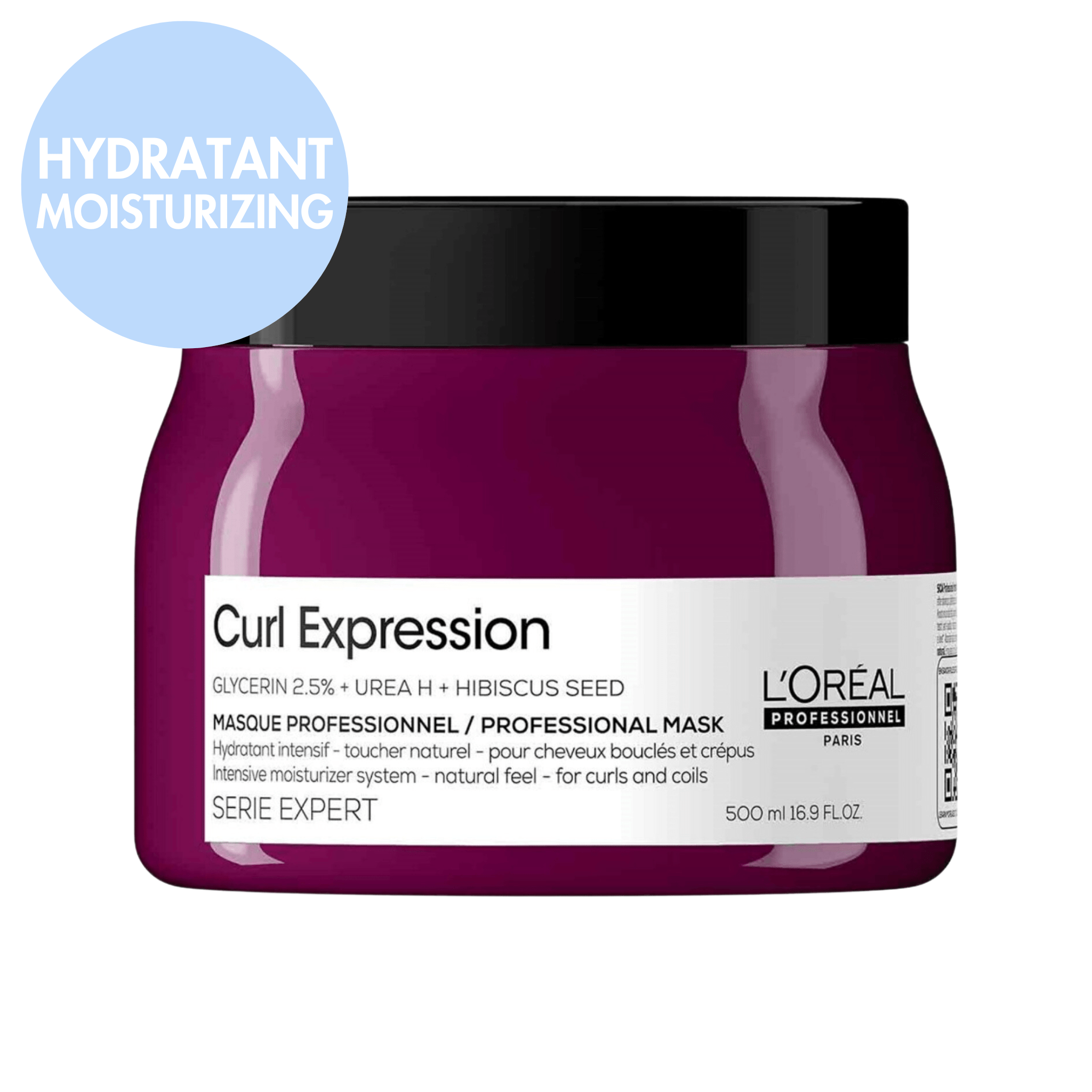 L'Oréal. Série Expert Masque Hydratant Intensif Curl Expression - 500 ml - Concept C. Shop