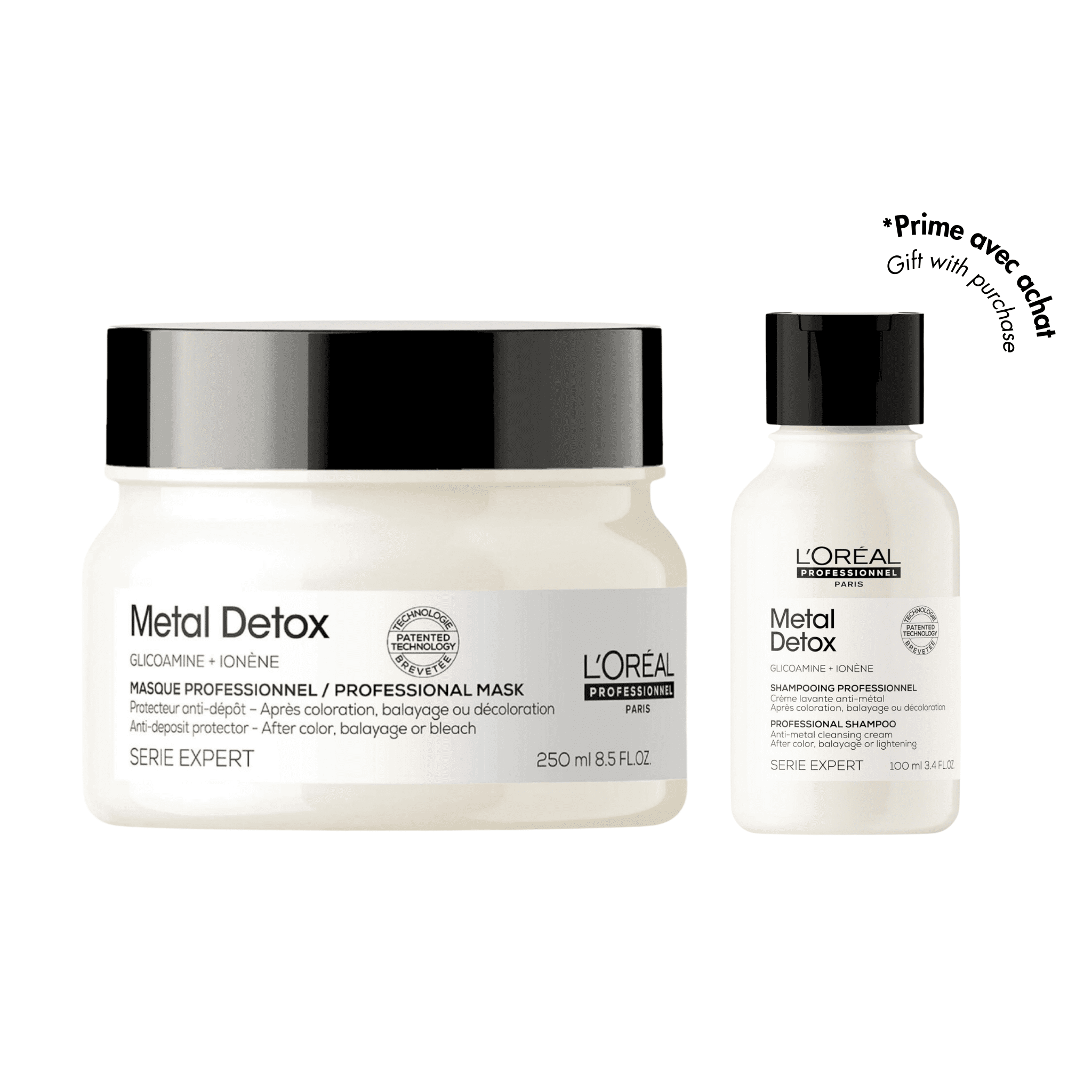 L'Oréal. Série Expert Masque Protecteur Anti - Depôt Metal Detox - 250 ml - Concept C. Shop