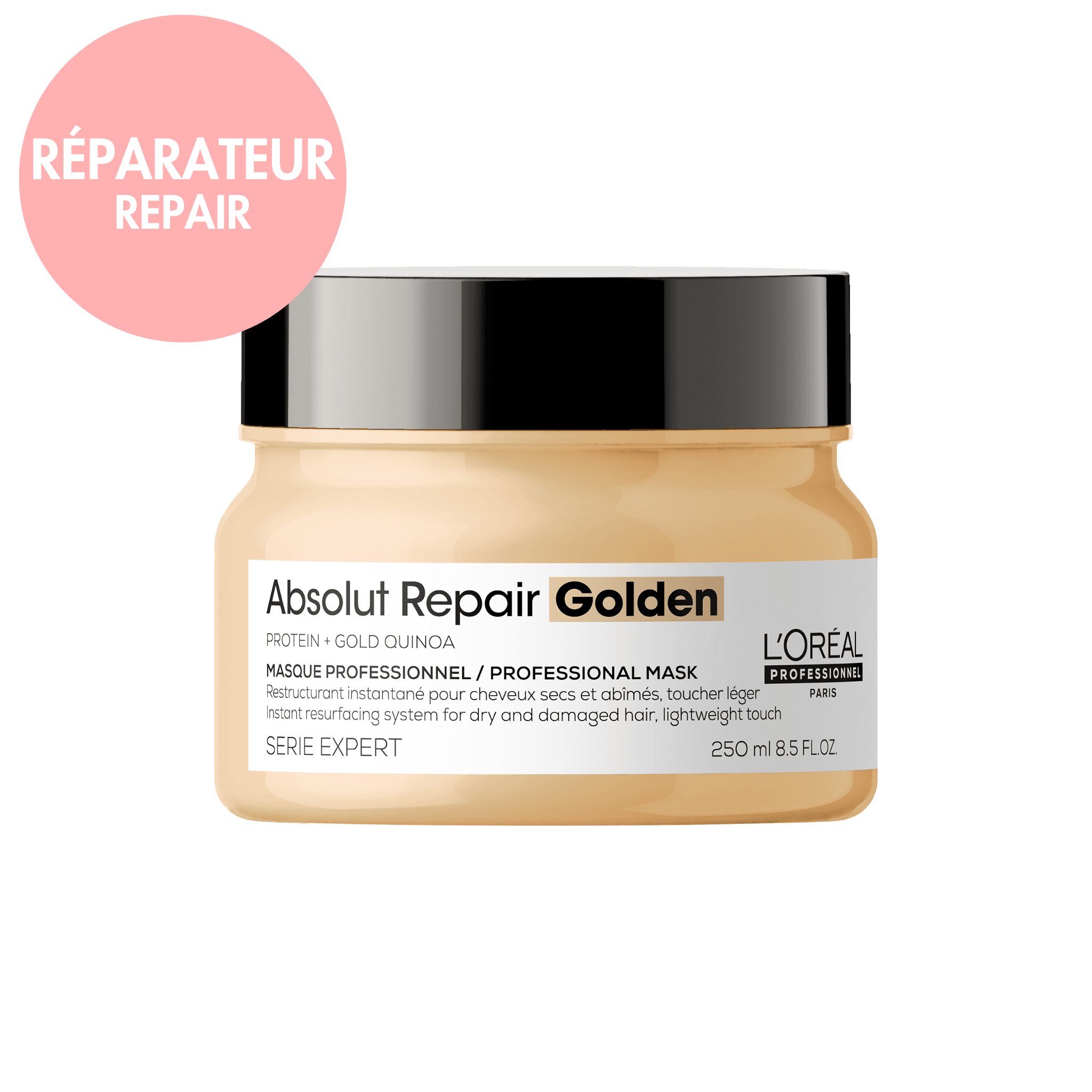 L'Oréal. Série Expert Masque Restructurant Doré Absolut Repair - 250 ml - Concept C. Shop