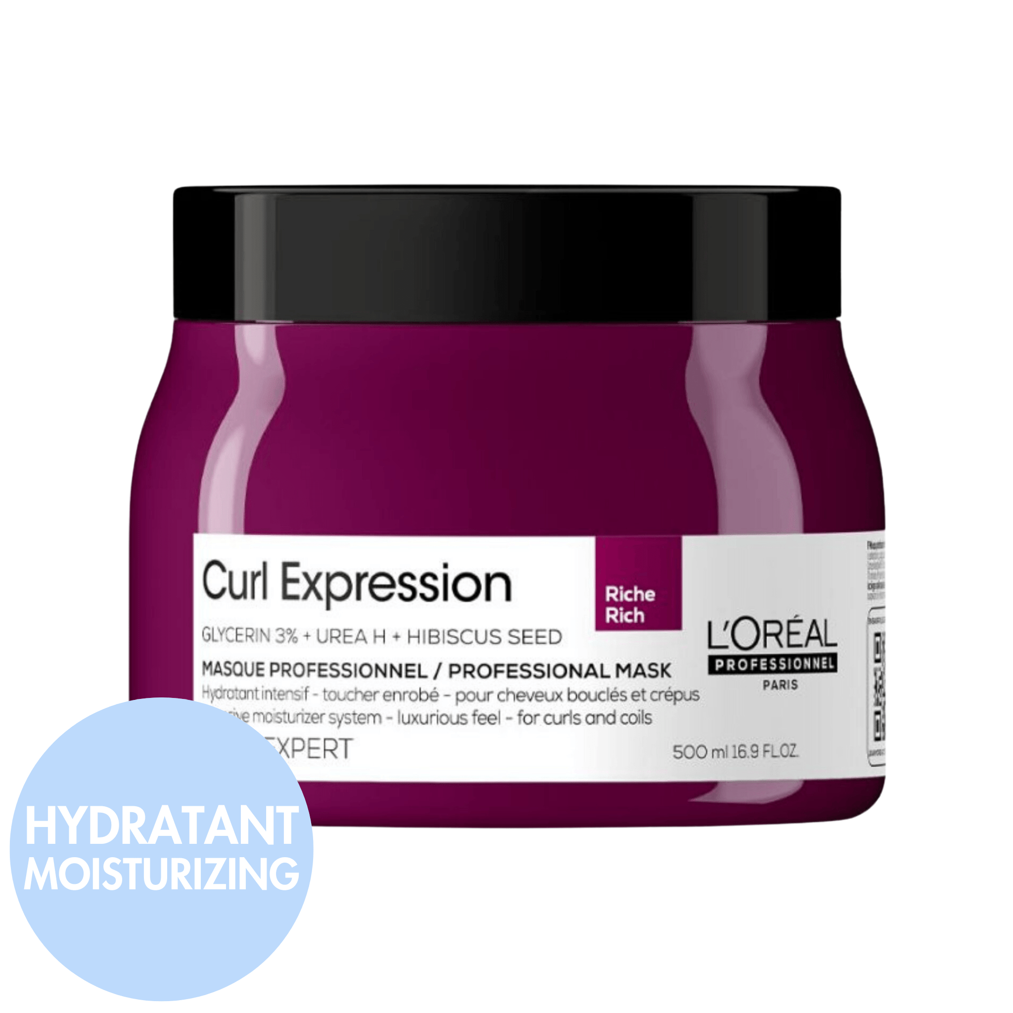 L'Oréal. Série Expert Masque Riche Hydratant Intensif Curl Expression - 500 ml - Concept C. Shop