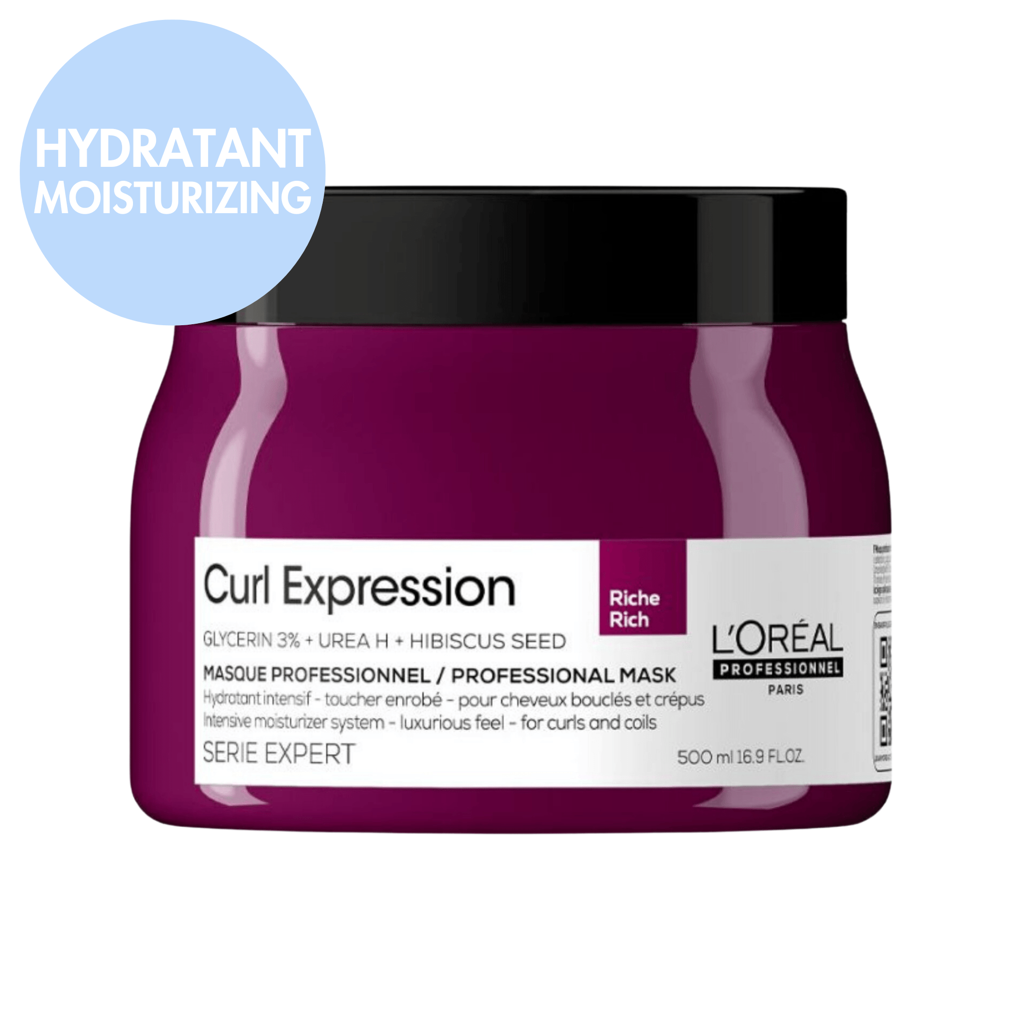 L'Oréal. Série Expert Masque Riche Hydratant Intensif Curl Expression - 500 ml - Concept C. Shop