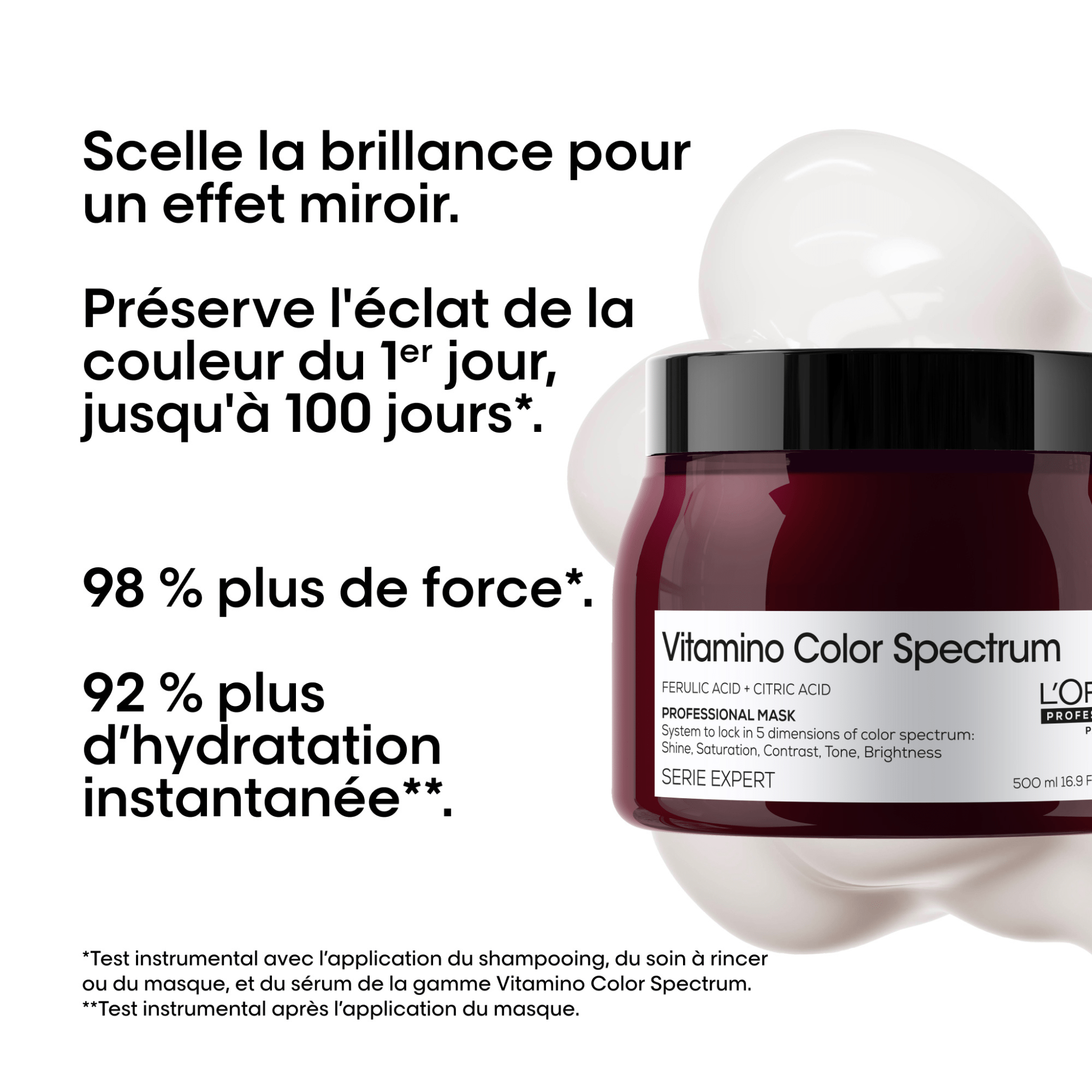 L'Oréal. Série Expert Masque Vitamino Color Spectrum - 500 ml (Lancement 1er Mai) - Concept C. Shop