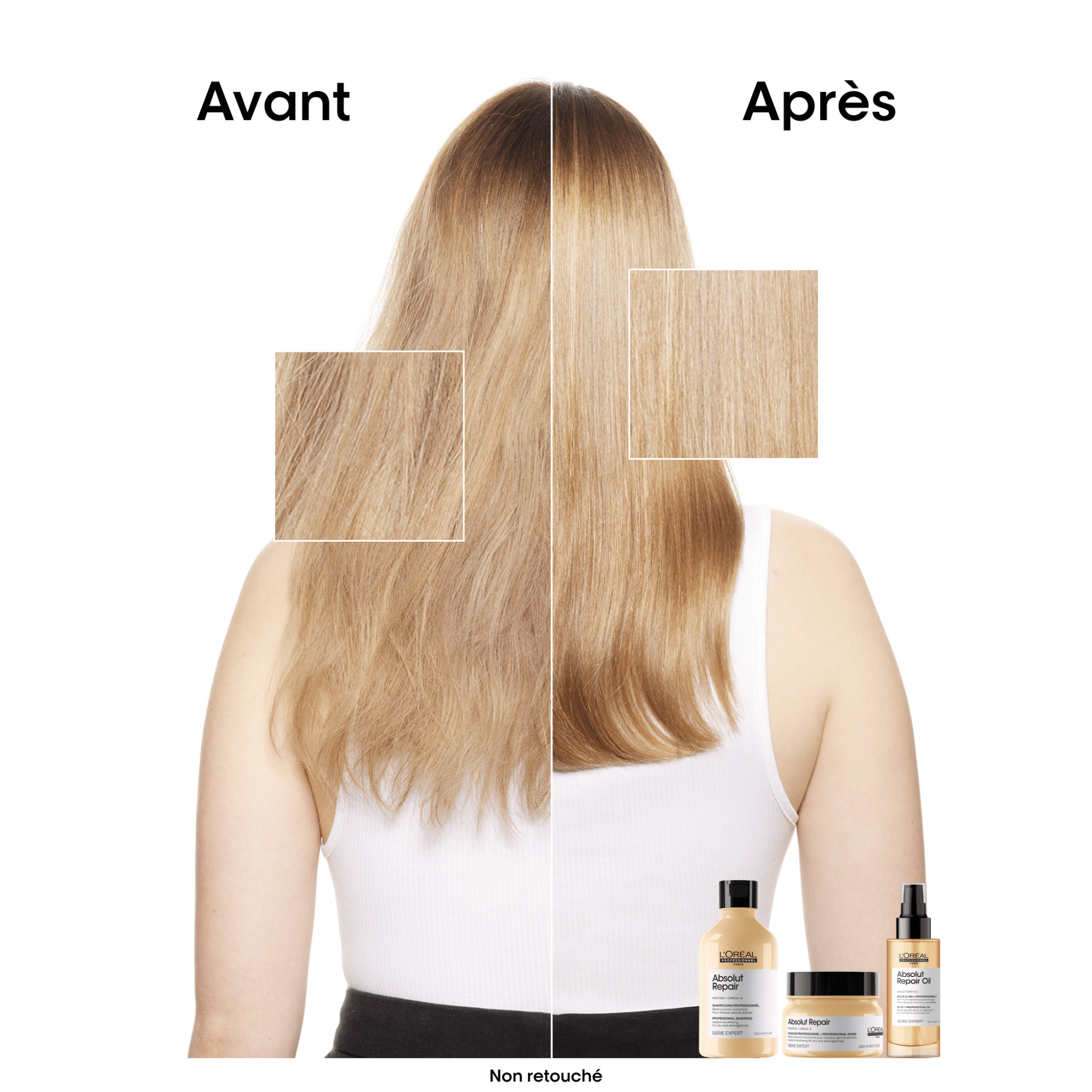 L'Oréal. Série Expert Shampoing Restructurant Absolut Repair (Recharge) - 1000 ml - Concept C. Shop