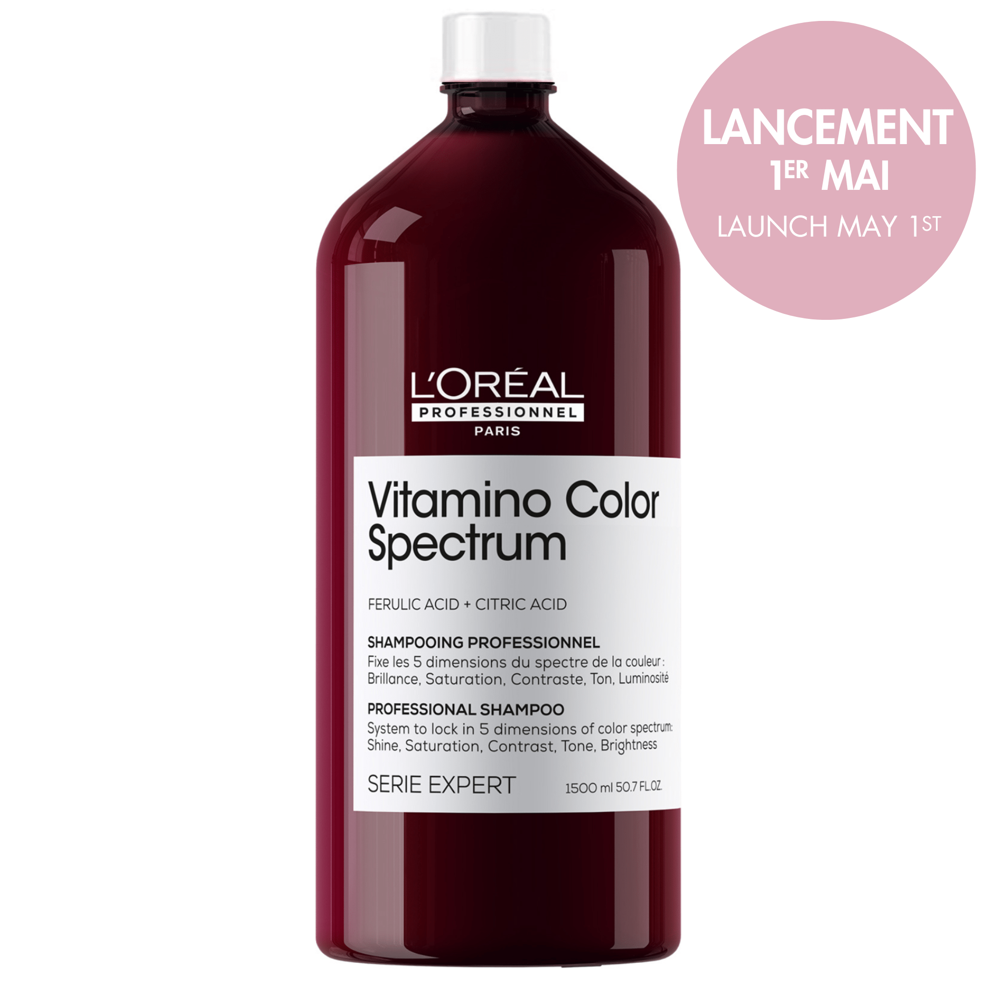 L'Oréal. Série Expert Shampoing Vitamino Color Spectrum - 1500 ml (Lancement 1er Mai) - Concept C. Shop