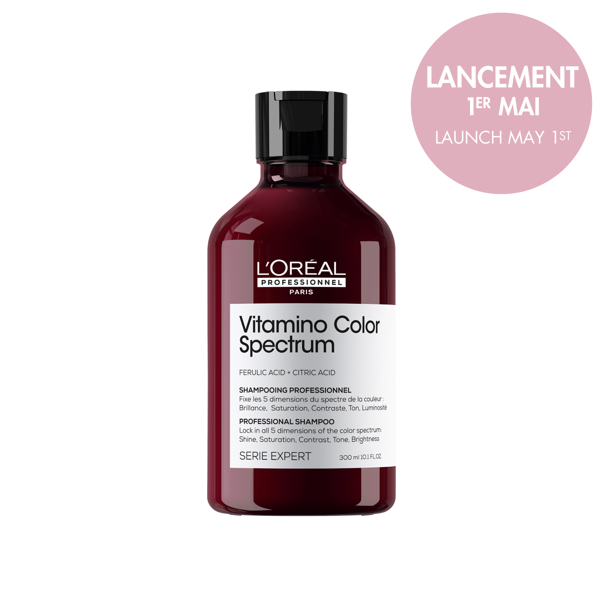 L'Oréal. Série Expert Shampoing Vitamino Color Spectrum - 300 ml (Lancement 1er Mai) - Concept C. Shop