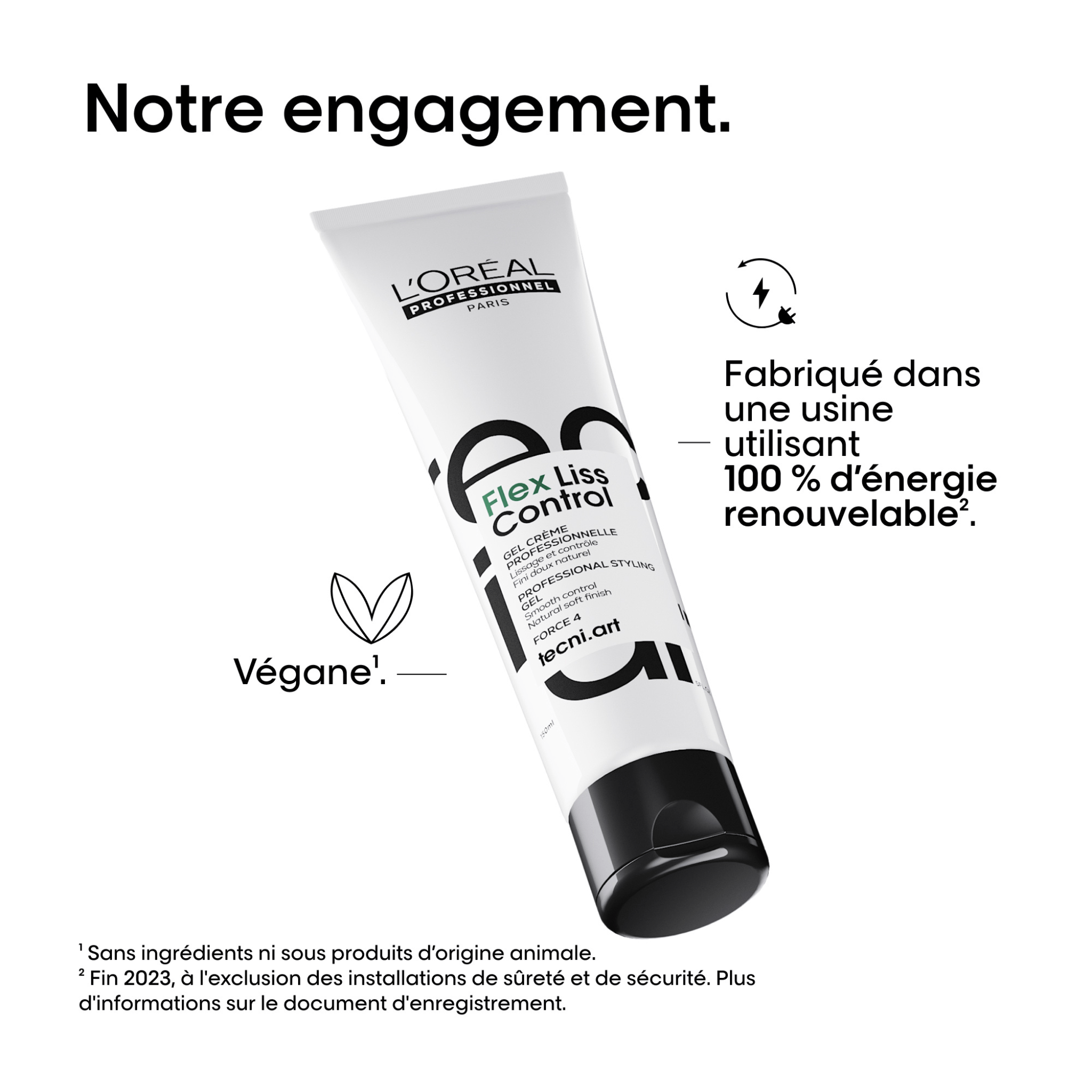 L'Oréal. Tecni.Art Flex Gel - Crème Lissant Liss Control - 150 ml - Concept C. Shop
