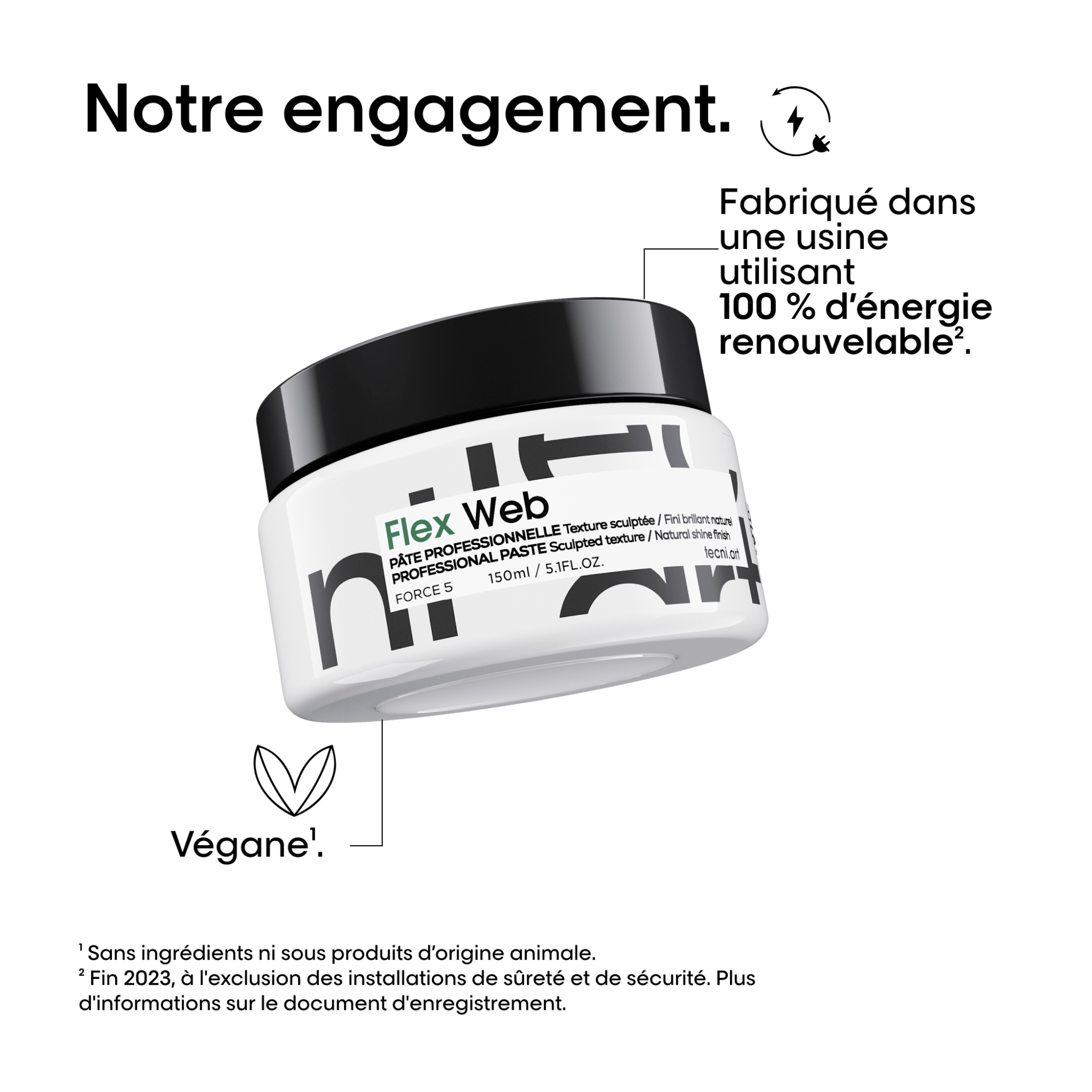 L'Oréal. Tecni.Art Flex Pâte Sculptante Web - 150 ml - Concept C. Shop