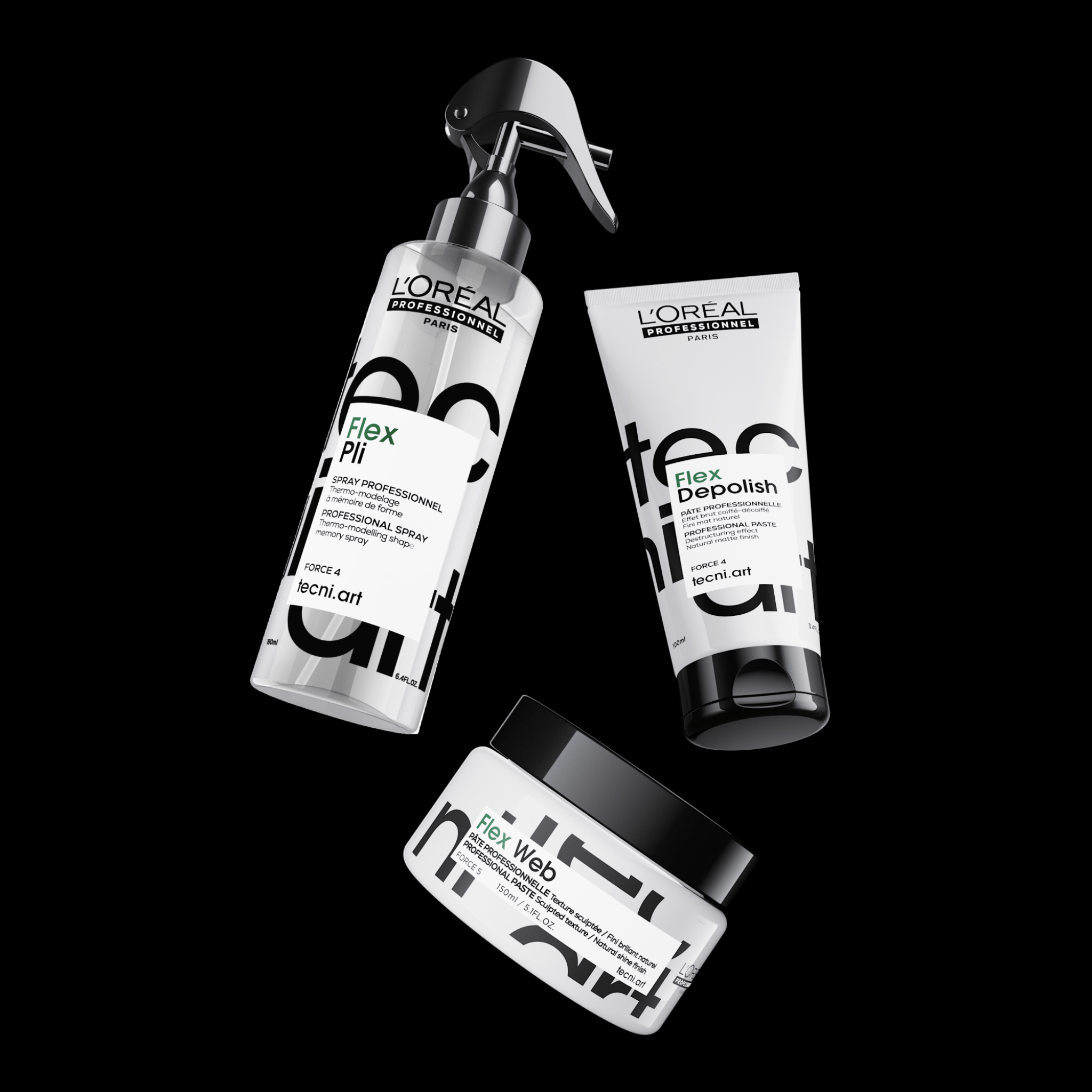 L'Oréal. Tecni.Art Flex Pli Spray Thermo - Modelage - 190 ml - Concept C. Shop