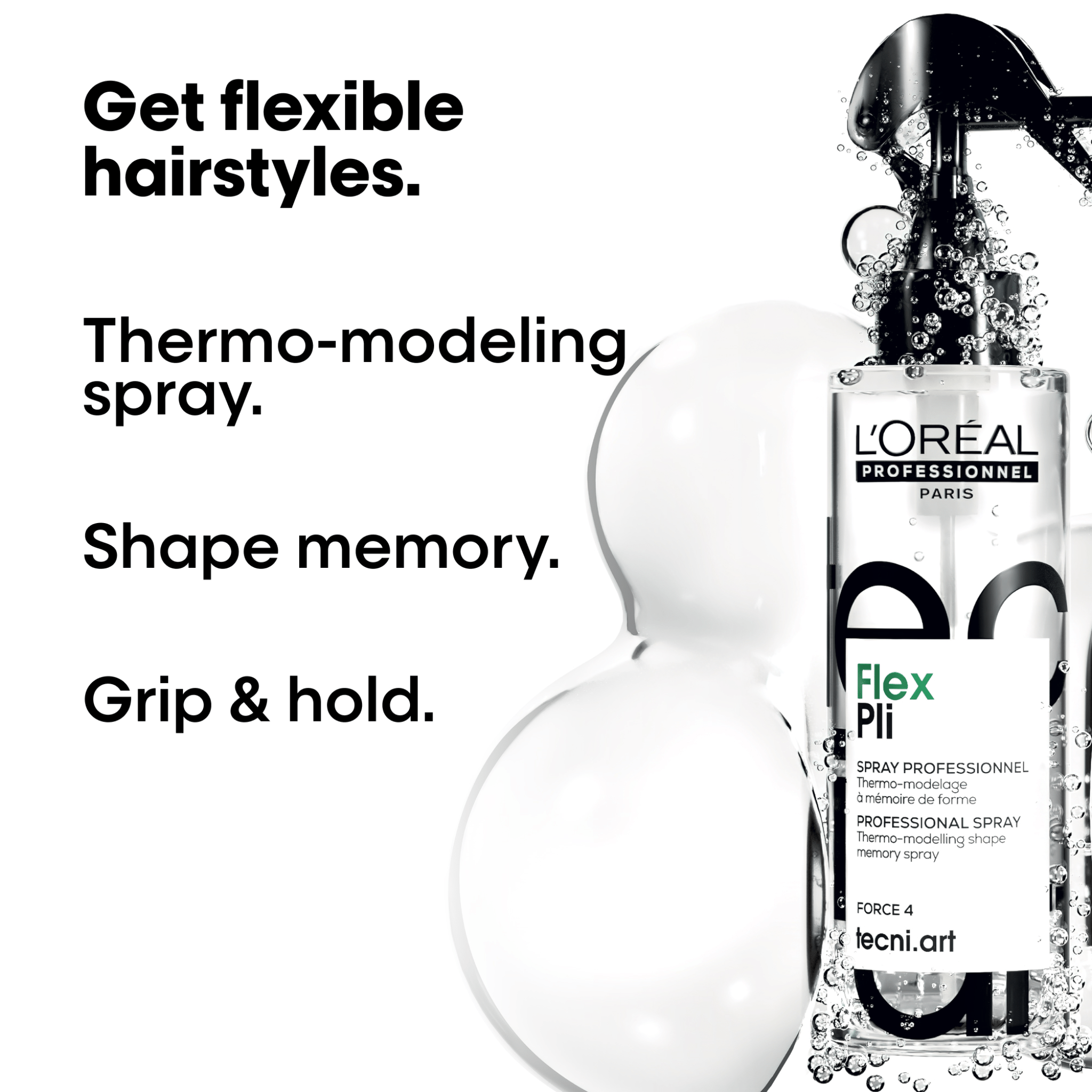 L'Oréal. Tecni.Art Flex Pli Spray Thermo - Modelage - 190 ml - Concept C. Shop
