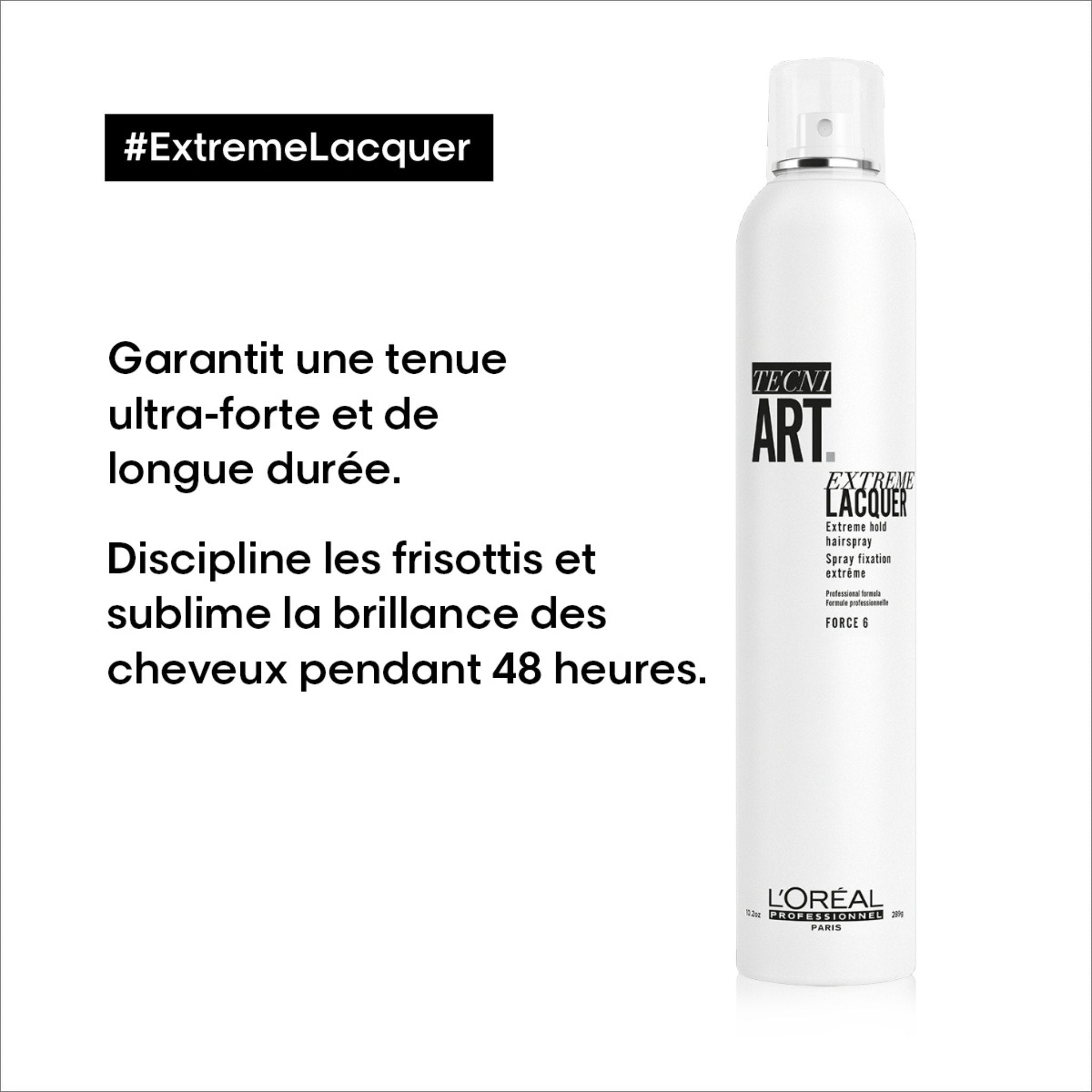 L'Oréal. Tecni.Art Laque Tenue Extra - Forte Extreme Lacquer - 289g Septembre 2024 - Concept C. Shop