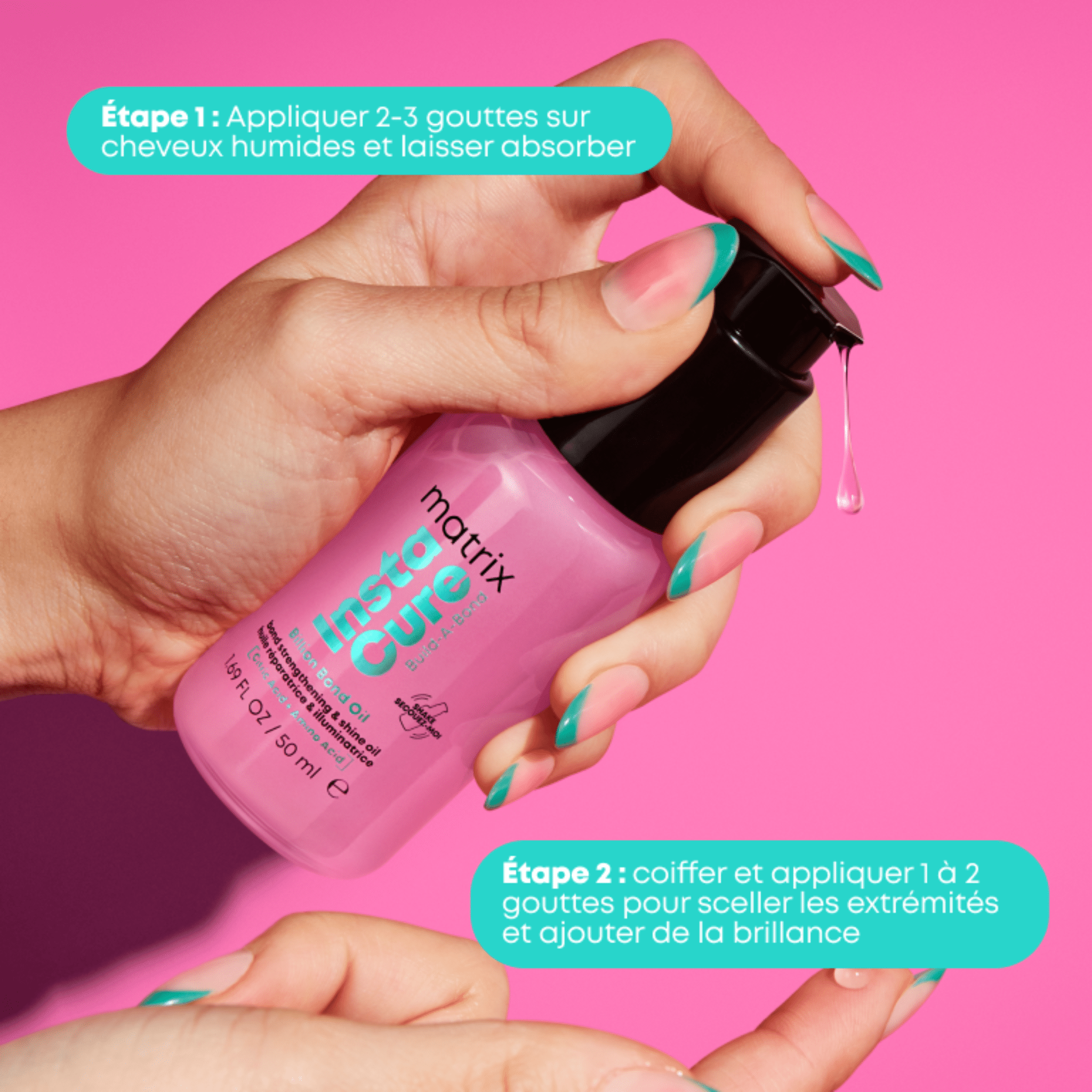 Matrix. Huile Réparatrice & Illuminatrice Billion Bond Instacure Build - A - Bond - 50 ml - Concept C. Shop