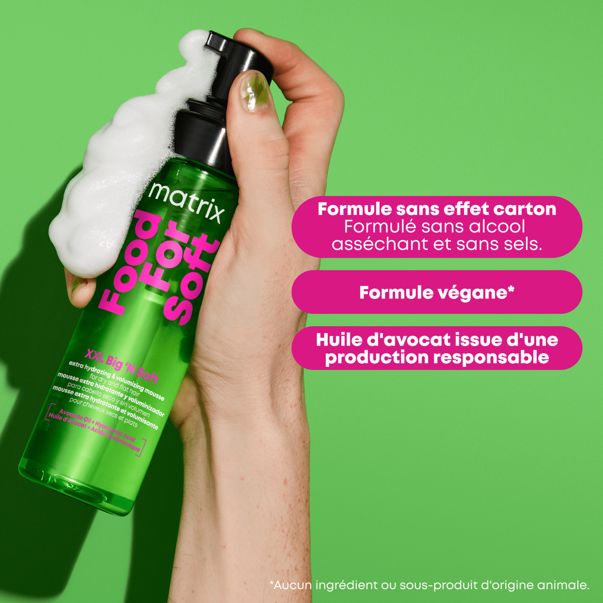 Matrix. Mousse Extra Hydratante & Volumisante XXL Food For Soft - 210 ml - Concept C. Shop
