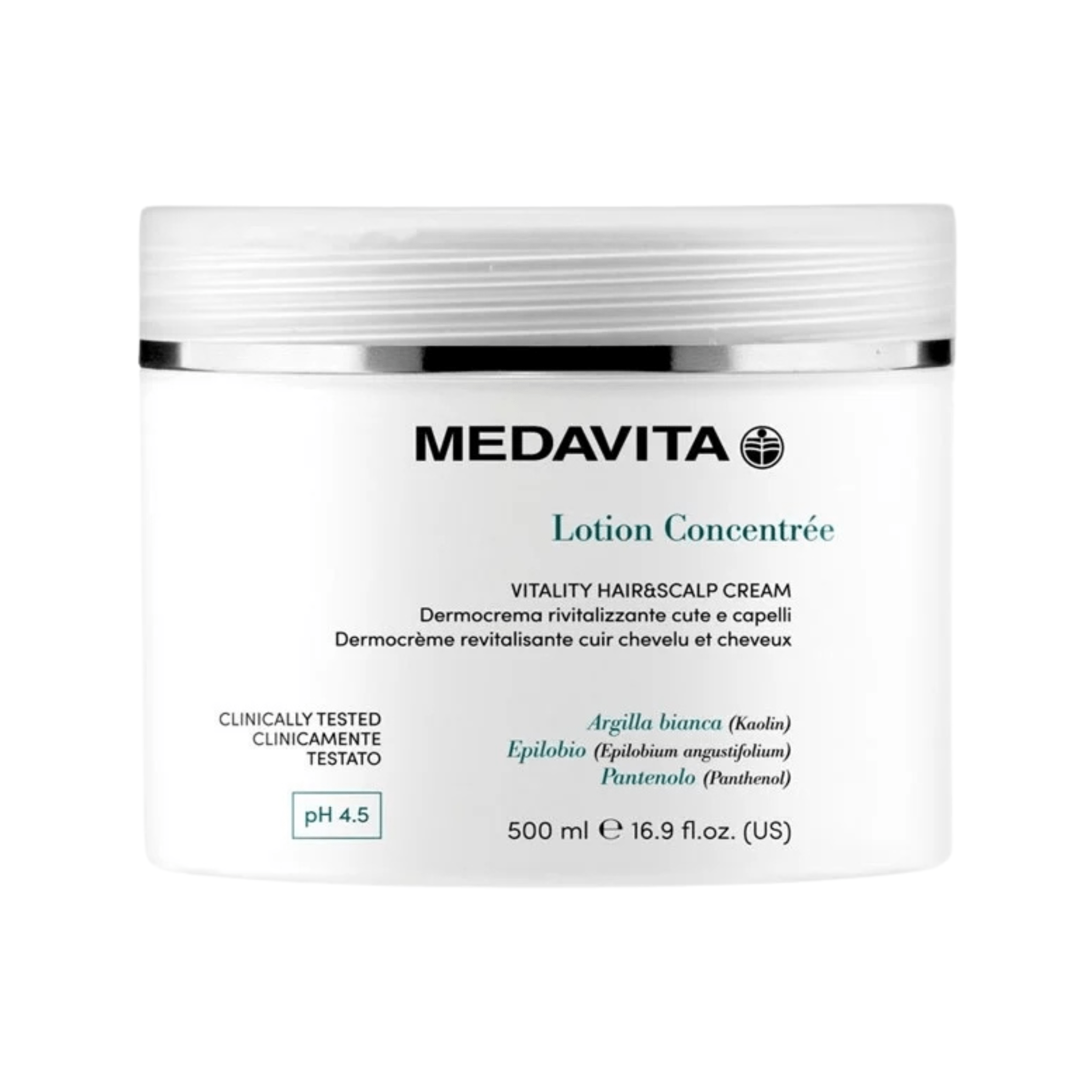 Medavita. Lotion Concentrée Dermocrème Revitalisante Cuir Chevelu et Cheveux - 500 ml - Concept C. Shop