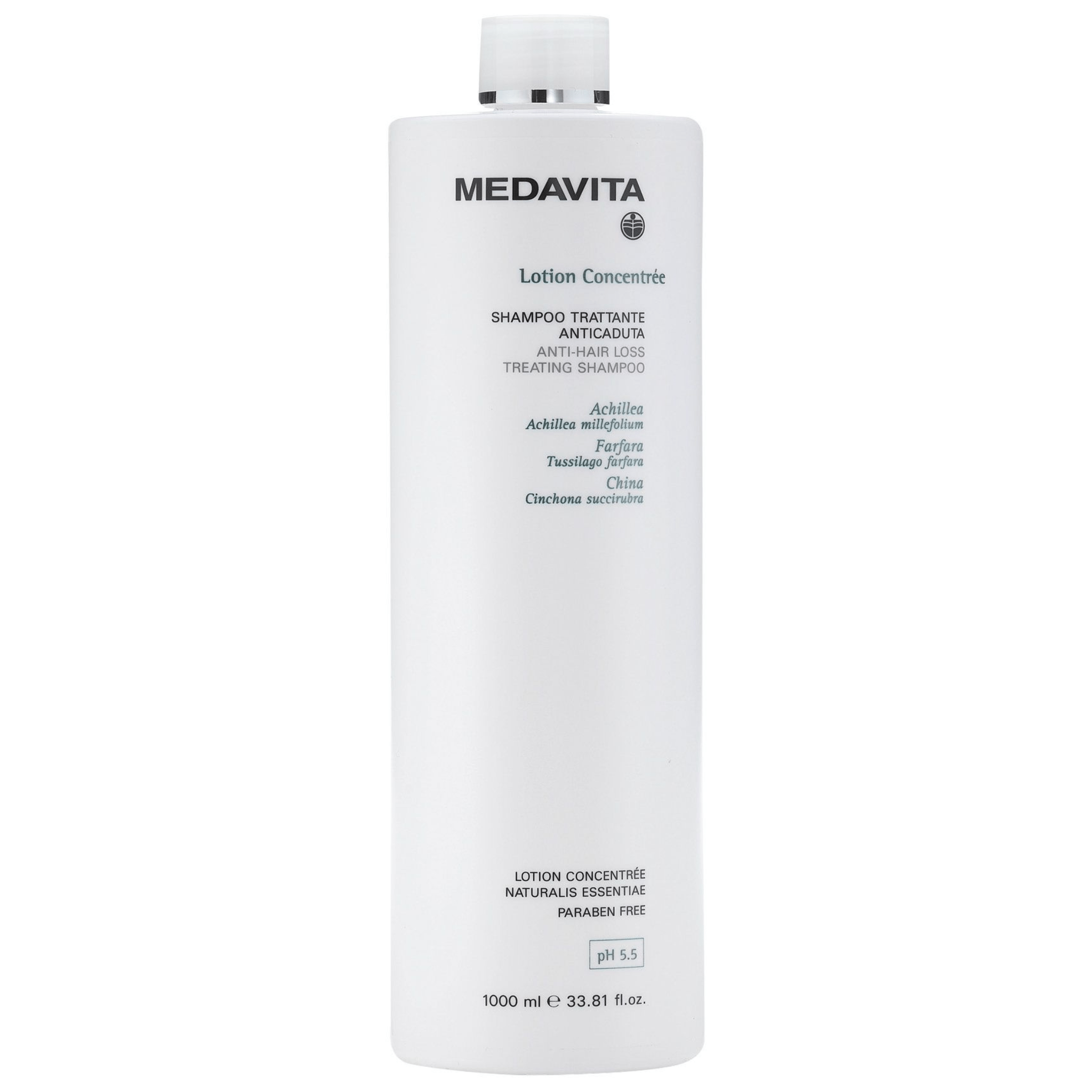 Medavita. Shampoing Traitant Antichute pour Femme Lotion Concentrée - 1000 ml - Concept C. Shop