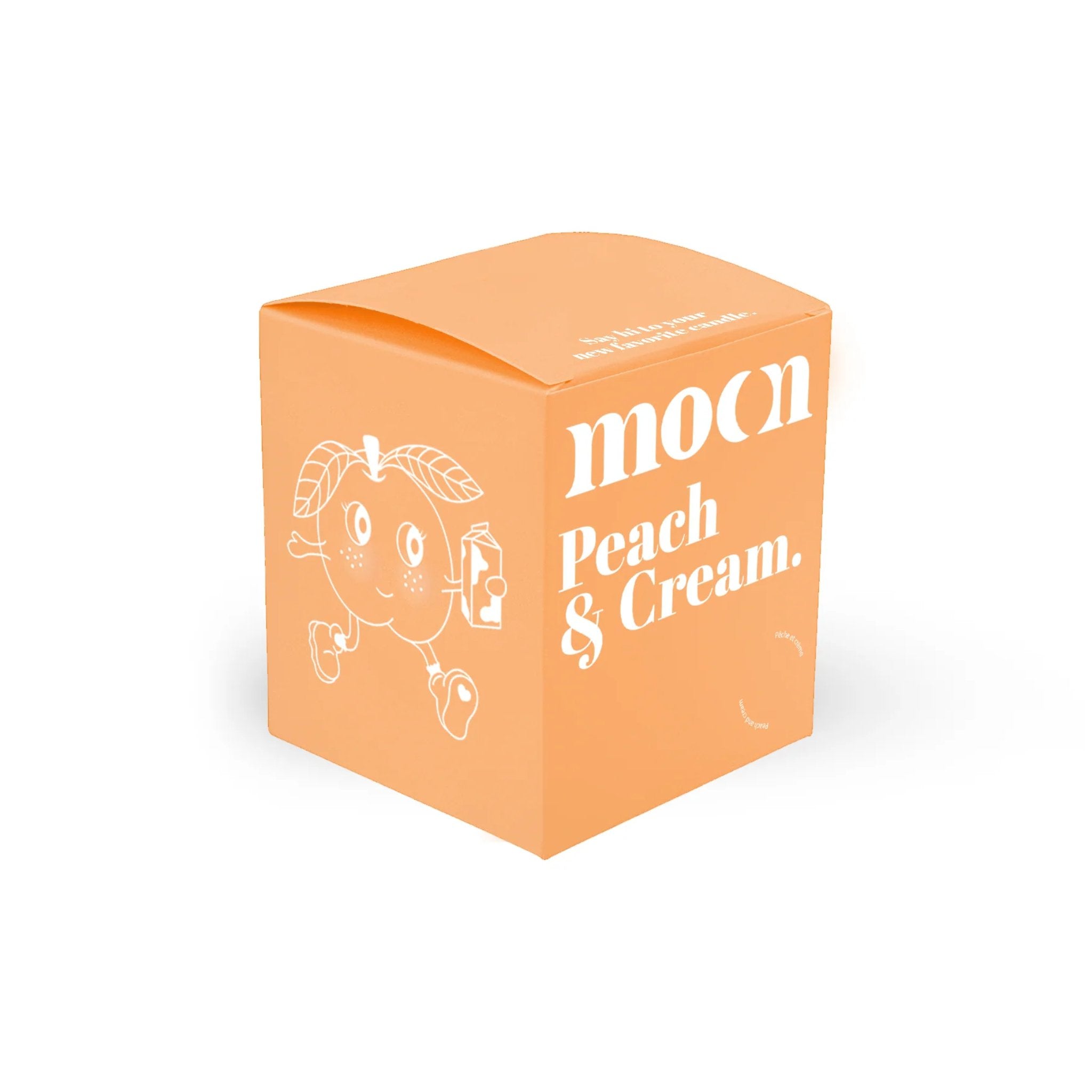 Moonday. Chandelle de Soya Peach & Cream - 186g / 45h - Concept C. Shop