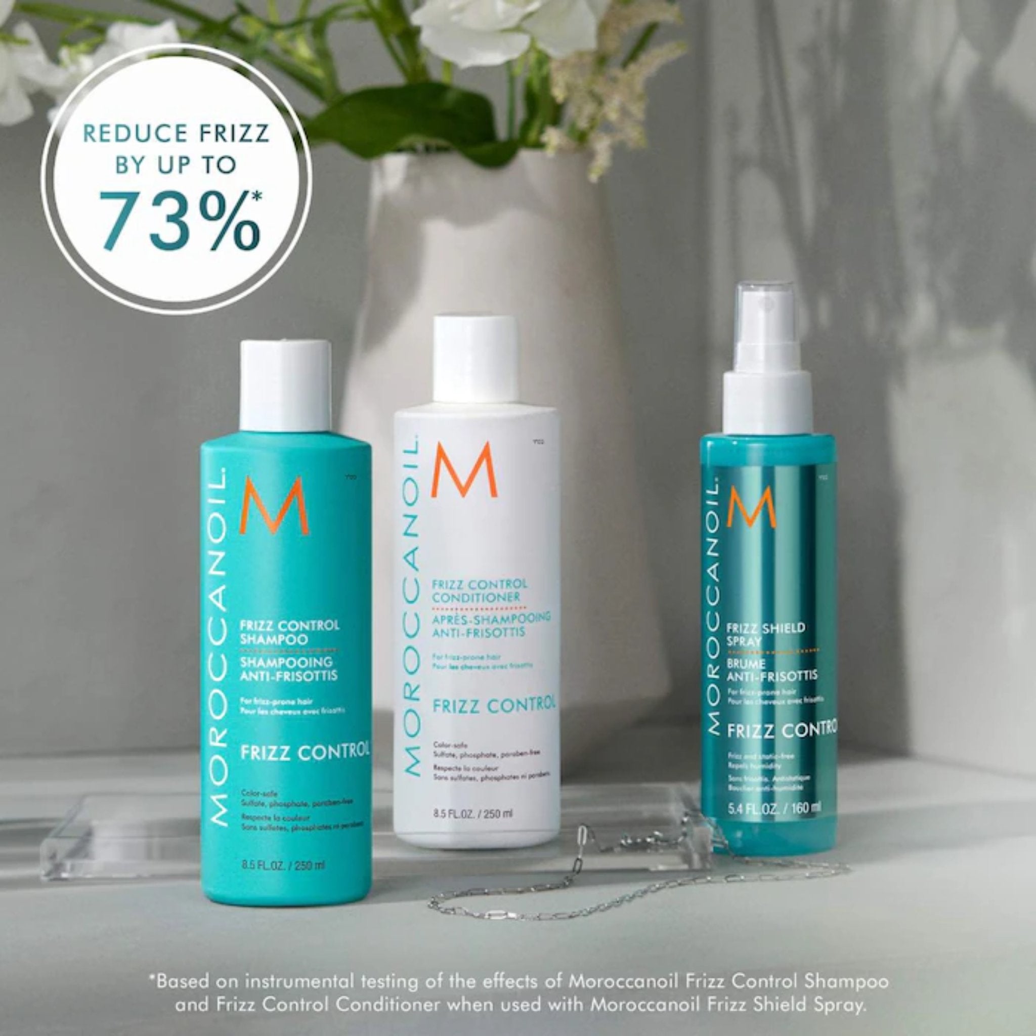 Moroccanoil. Après - Shampoing Anti - Frisottis Frizz Control - 70 ml - Concept C. Shop