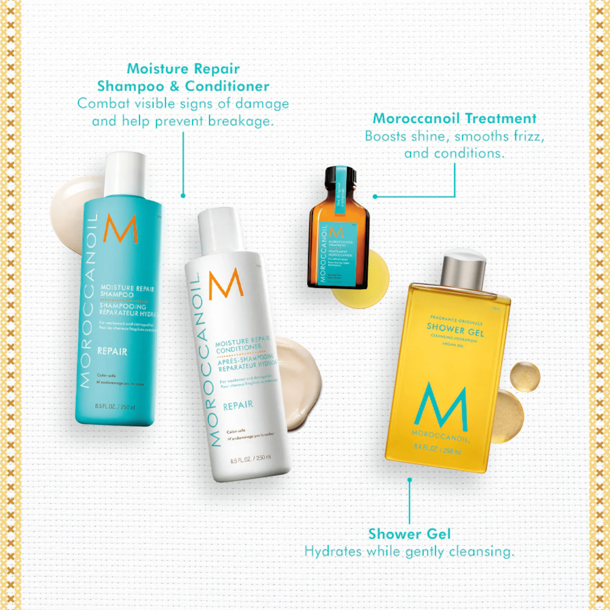 Moroccanoil. Coffret Des Fêtes - Réparation - Concept C. Shop