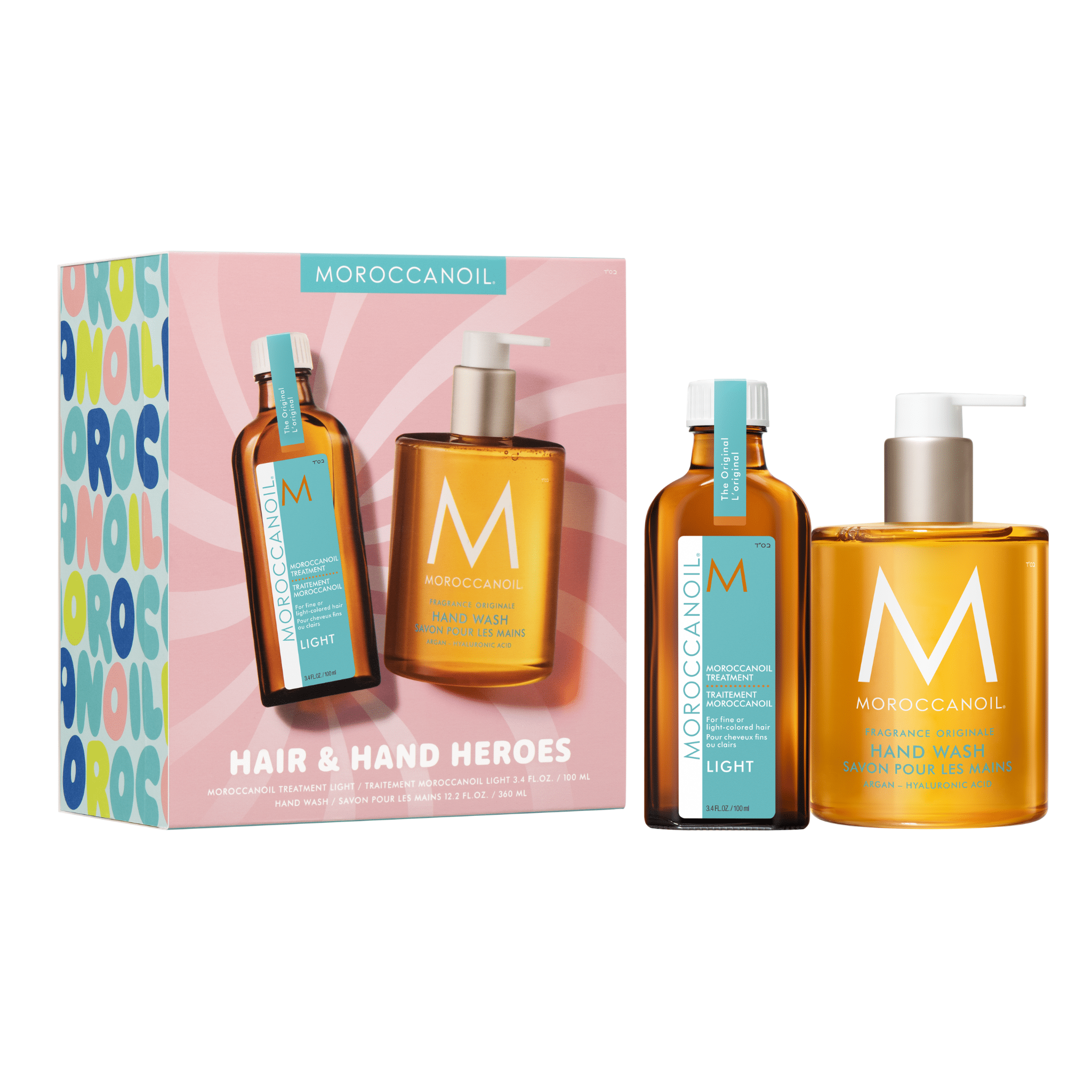 Moroccanoil. Coffret Héros des Cheveux et des Mains - Traitement Léger - Concept C. Shop