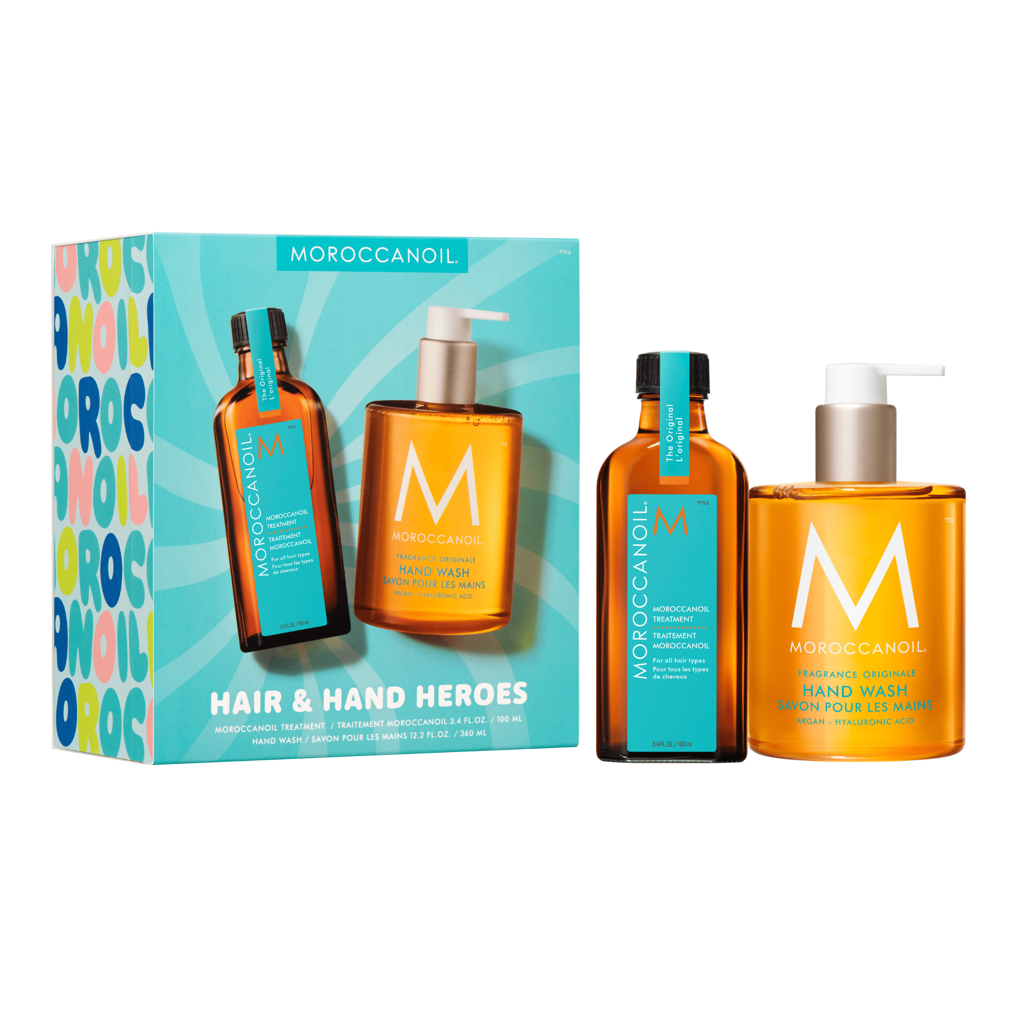 Moroccanoil. Coffret Héros des Cheveux et des Mains - Traitement Original - Concept C. Shop
